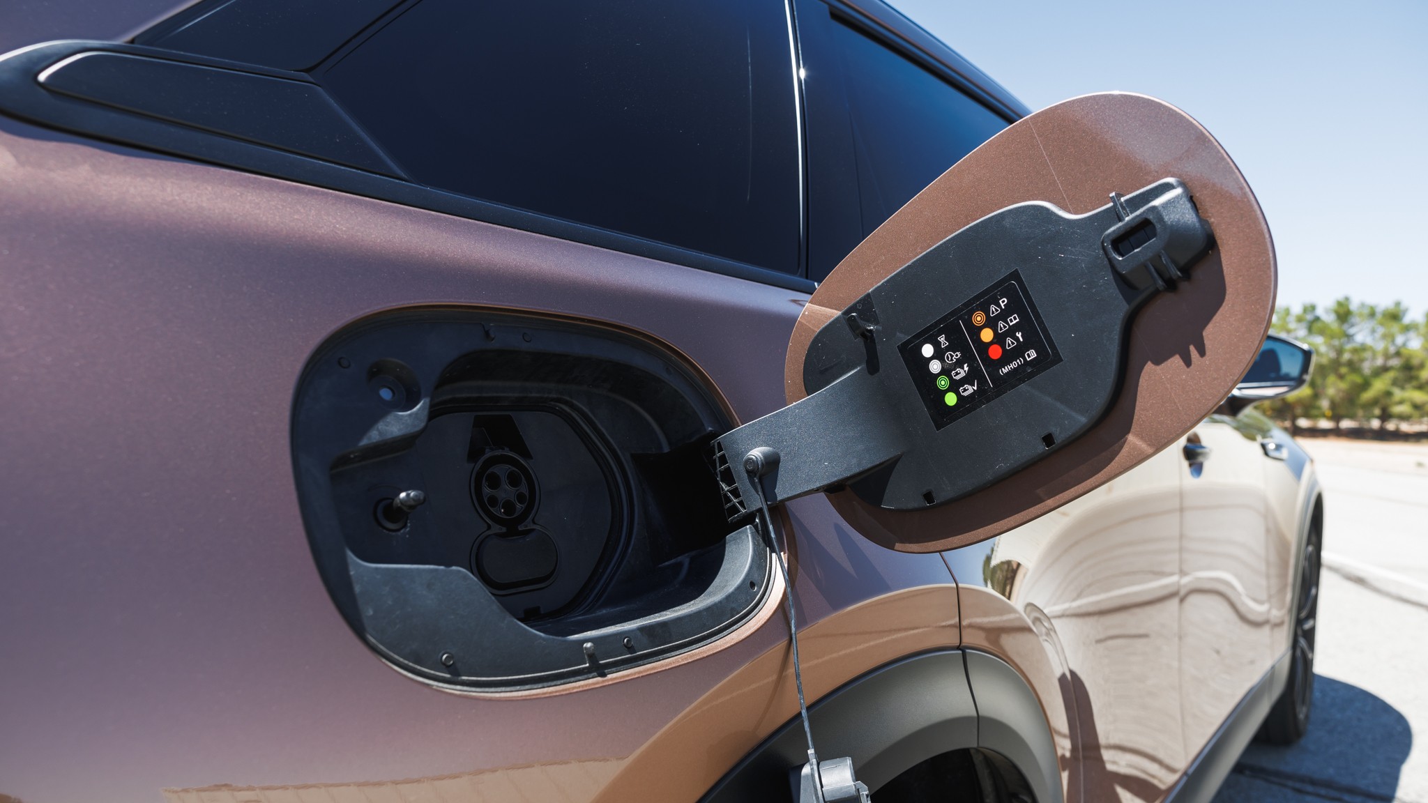 013 2025 Mazda CX70 PHEV plug in port