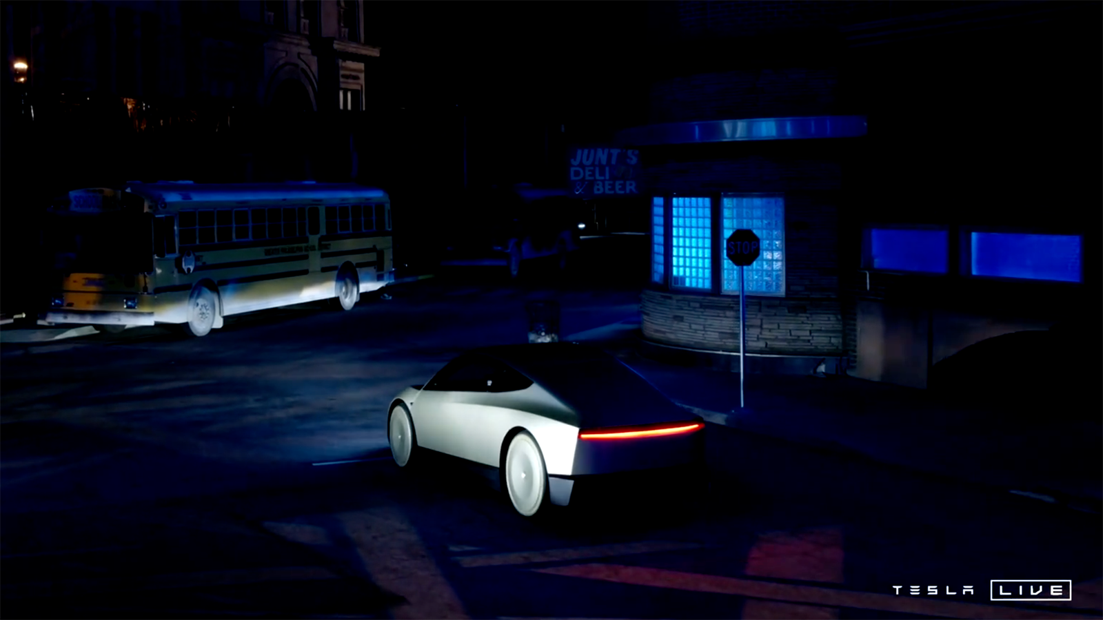 Tesla robotaxi cybercab reveal 8