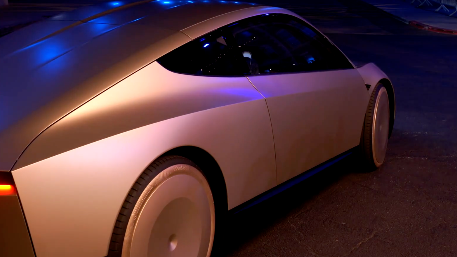 Tesla robotaxi cybercab reveal 3