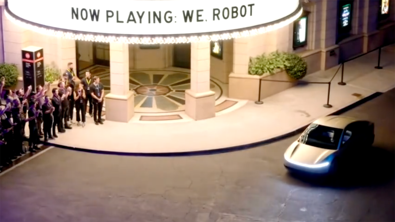 Tesla robotaxi cybercab reveal 1