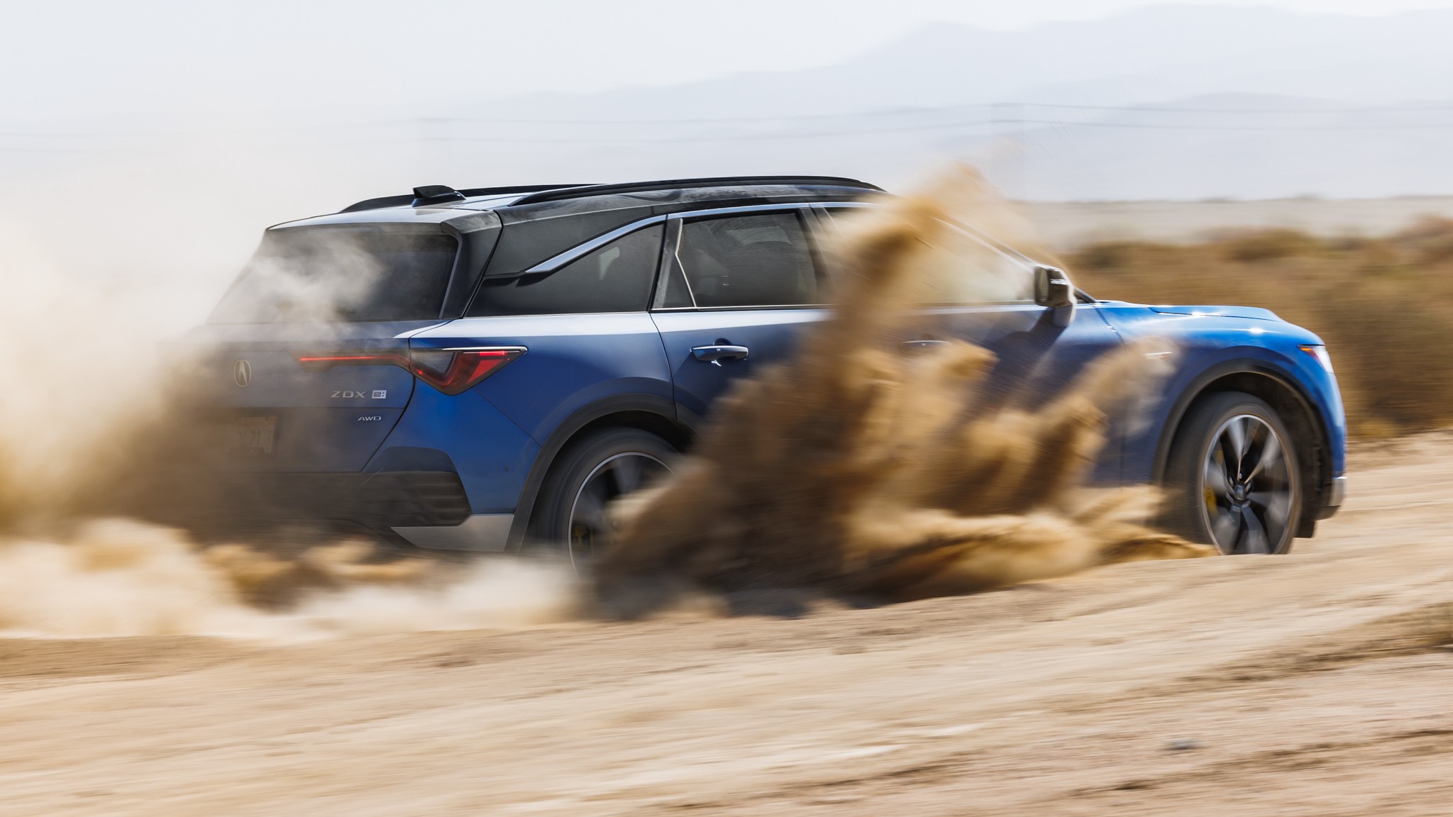 002 2024 Acura ZDX Type S Rear Quarter Motion