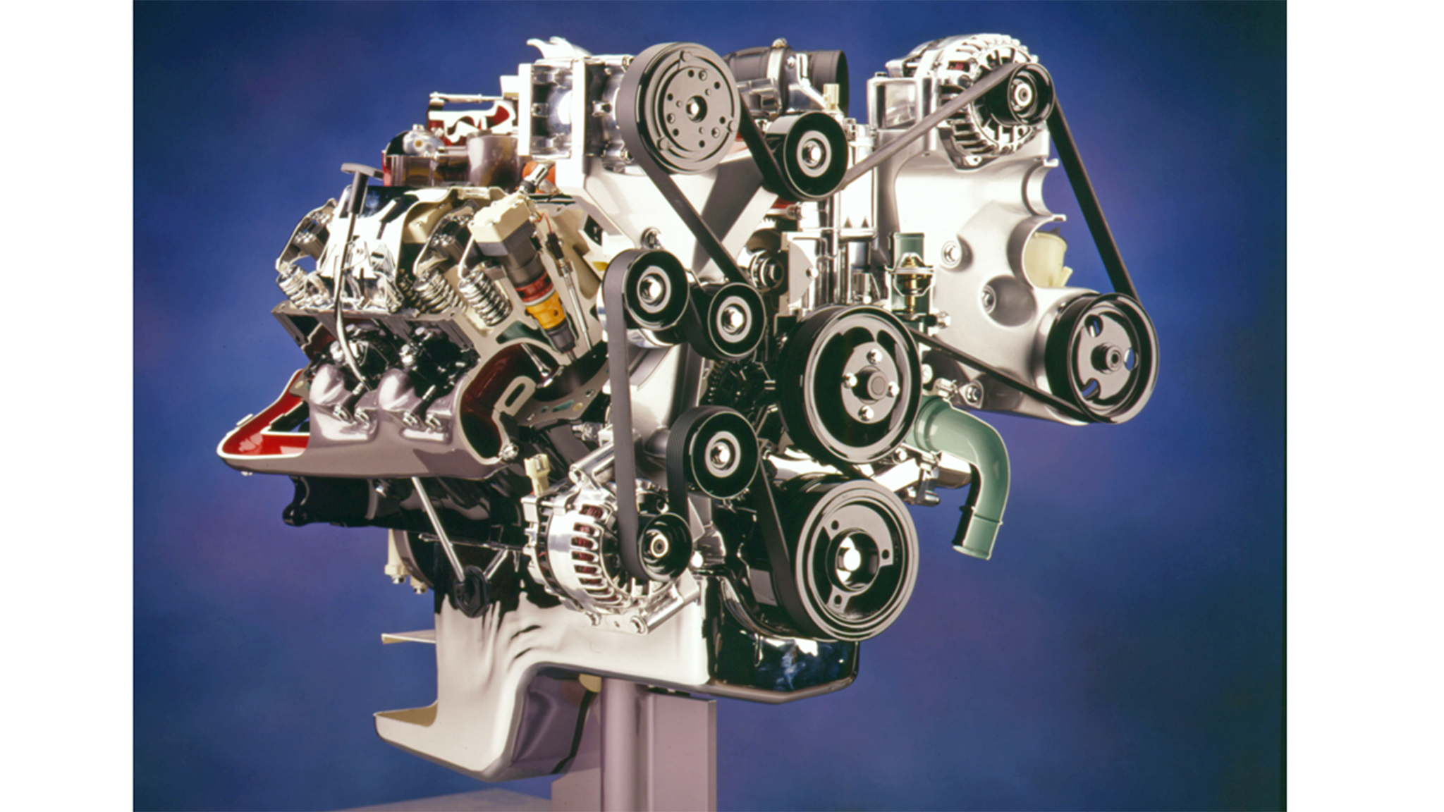 009 1997 7 3 liter diesel truck engine cutaway