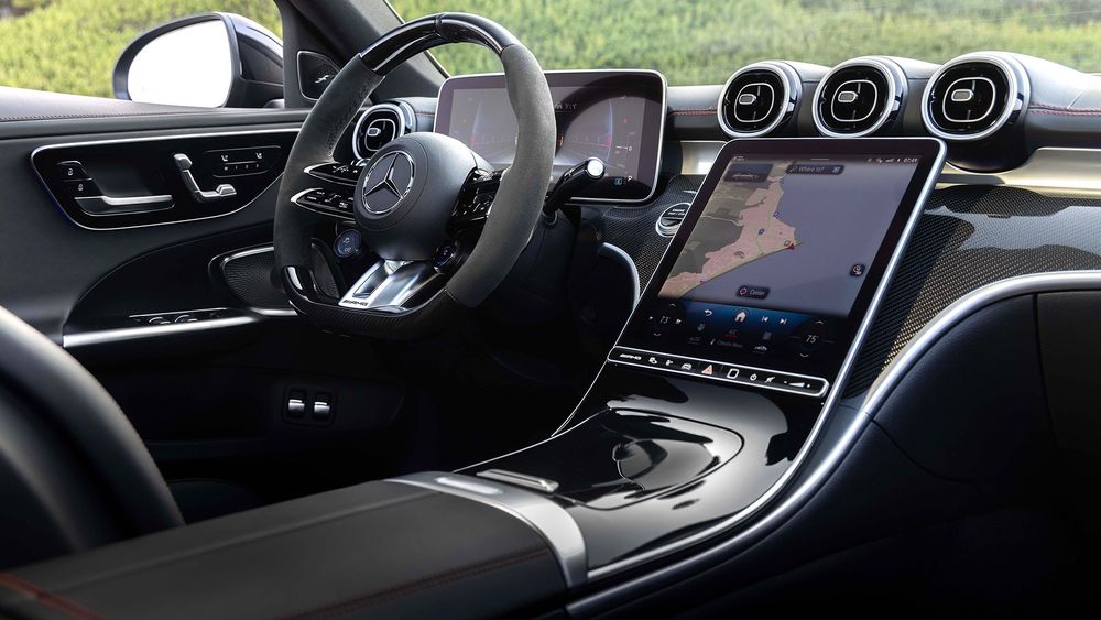 2 2025 Mercedes Benz AMG C63S E Performance interior