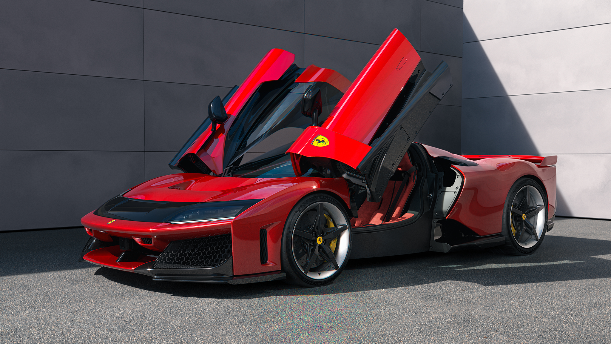 2026 ferrari f80 render doors up