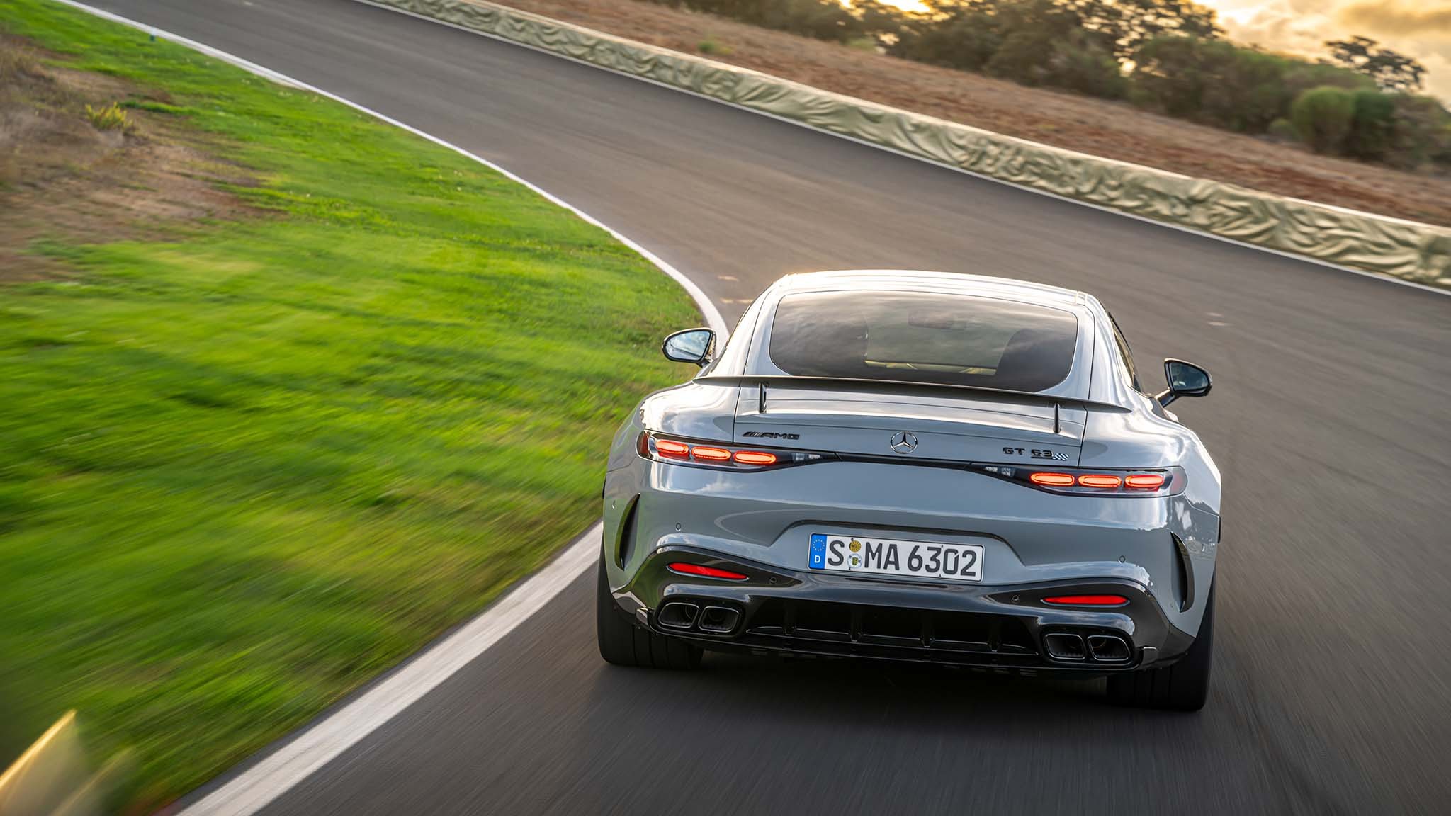 009 2025 mercedes amg gt63 pro 4matic plus rear view