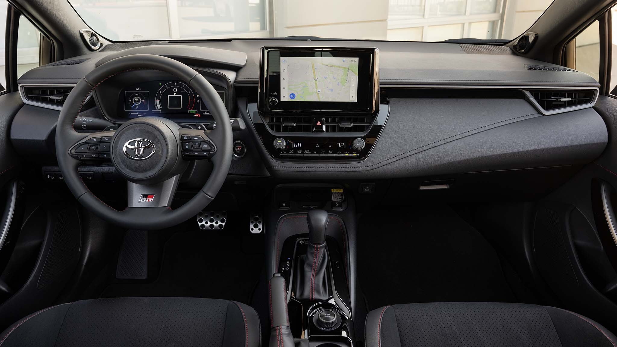 28 2025 Toyota GR Corolla AT interior