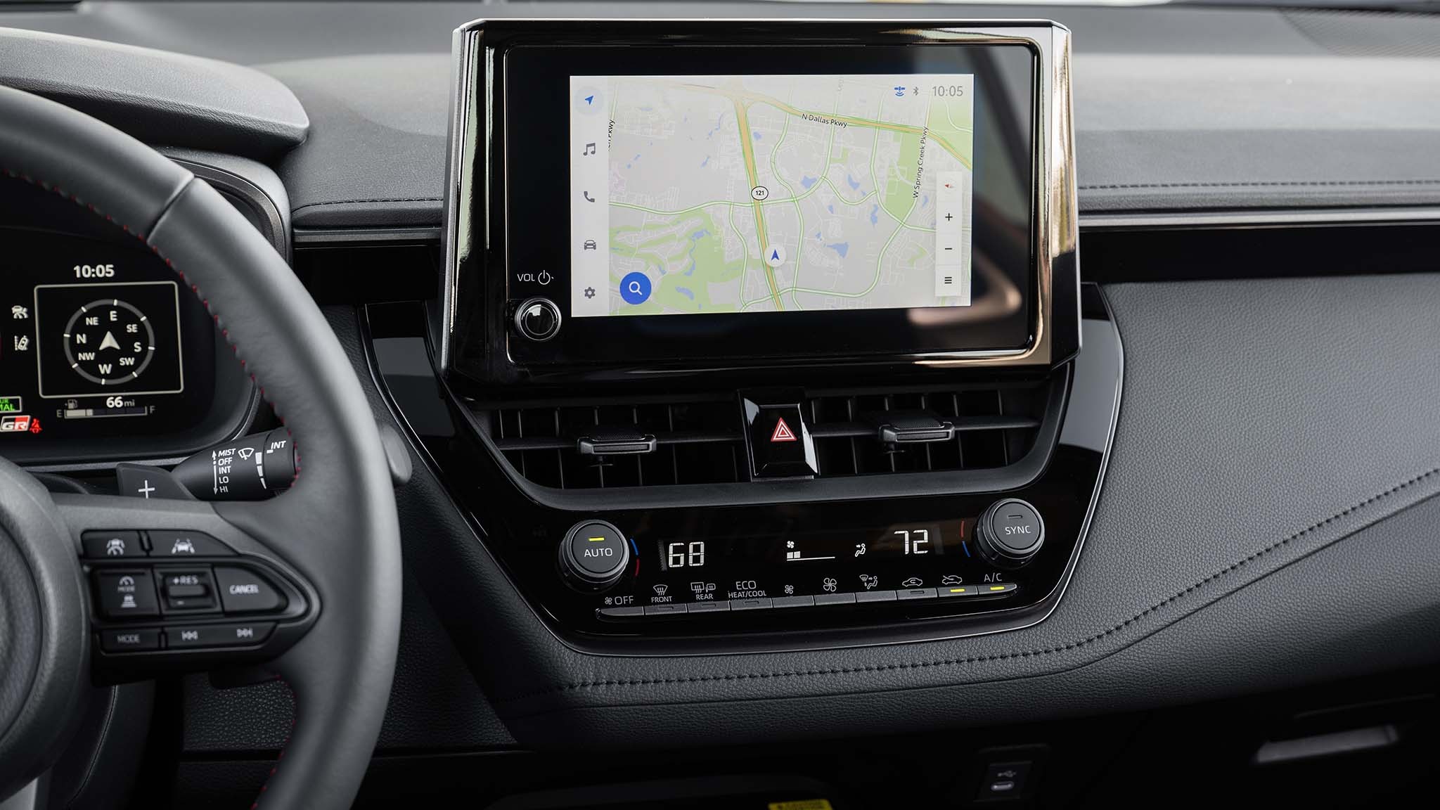 29 2025 Toyota GR Corolla AT steering wheel