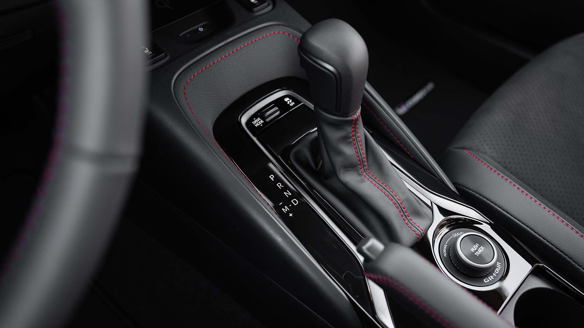 30 2025 Toyota GR Corolla AT center console