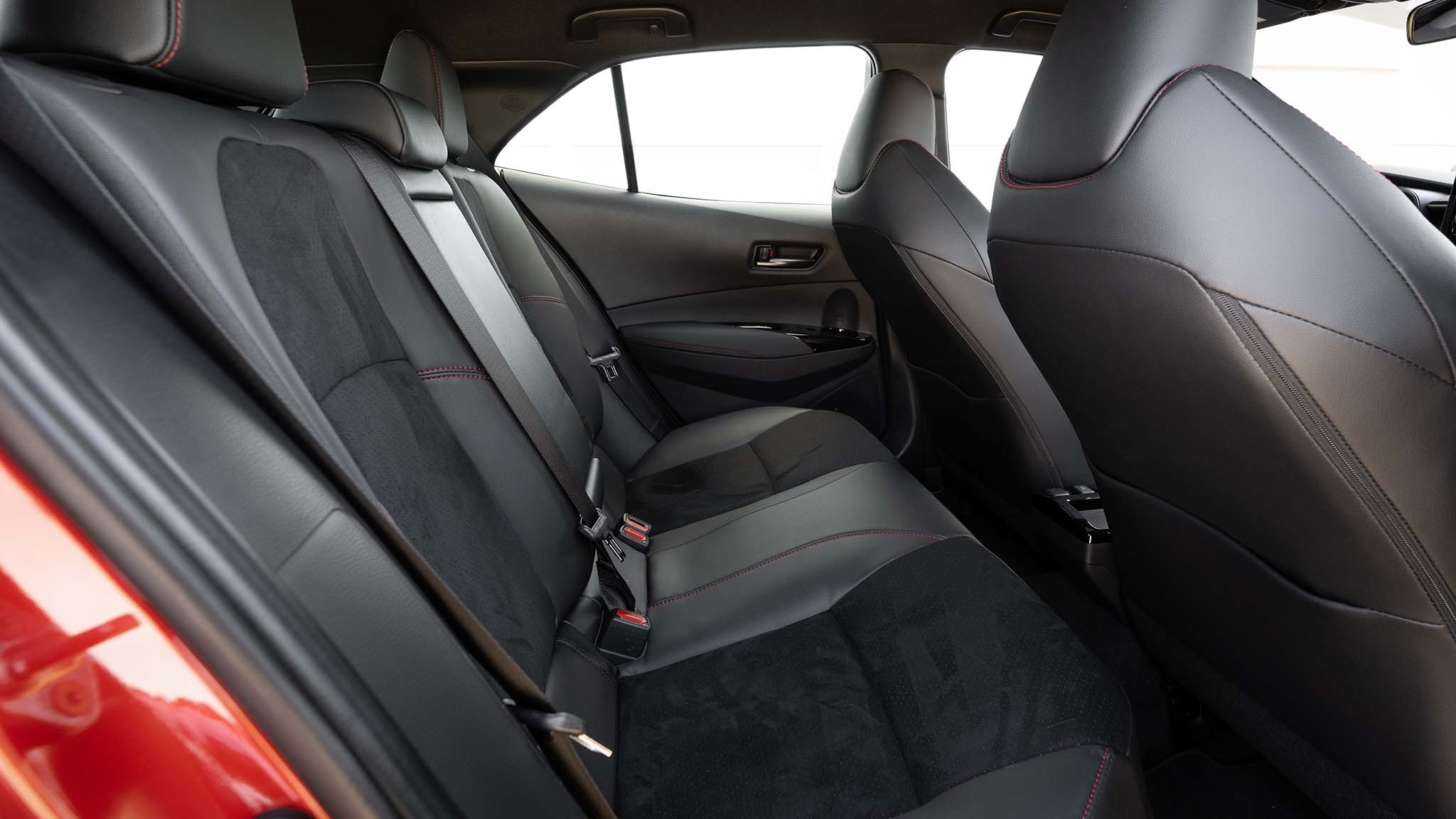 34 2025 Toyota GR Corolla AT rear seats