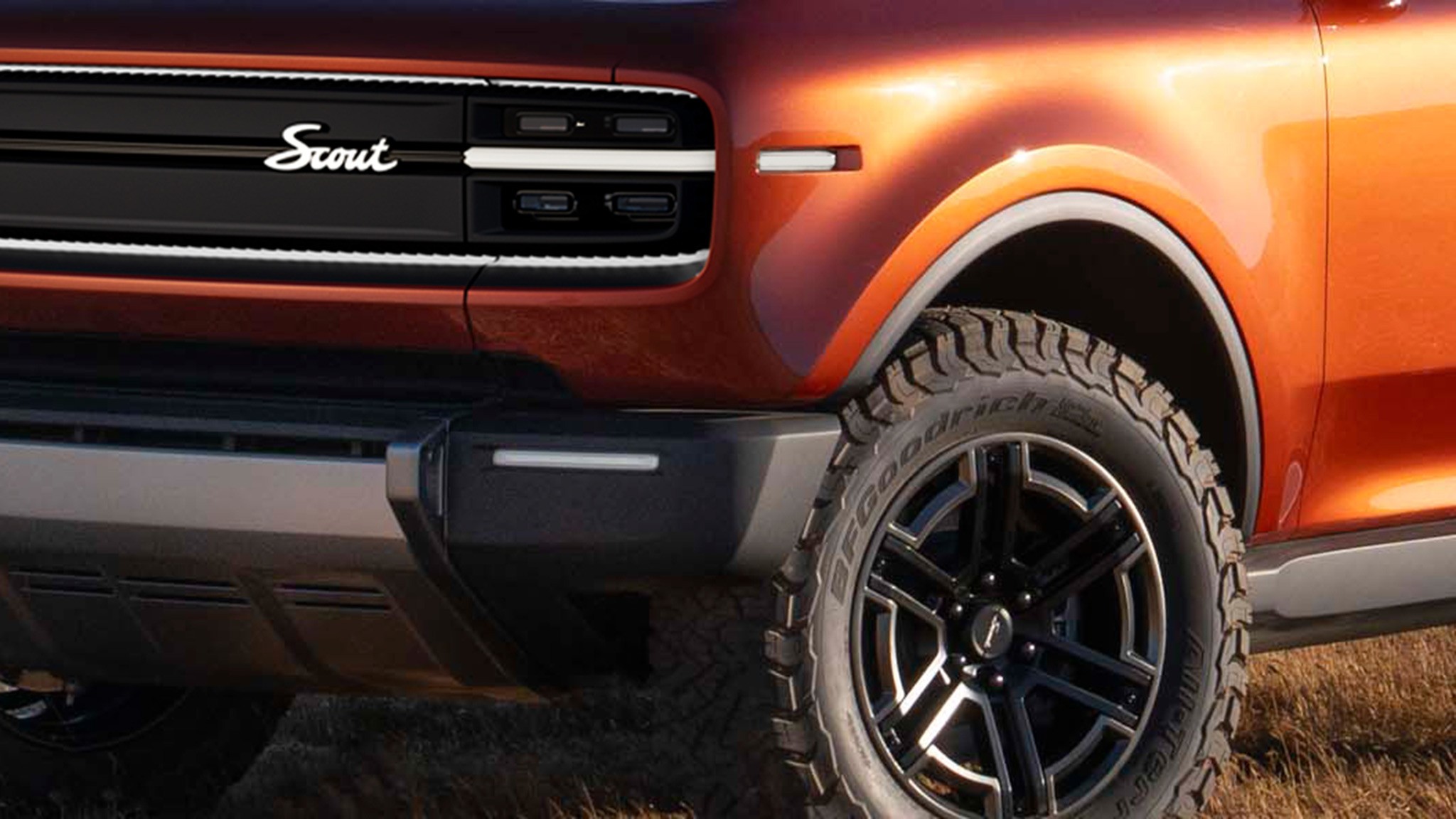 Scout Traveler EV SUV concept debut 16