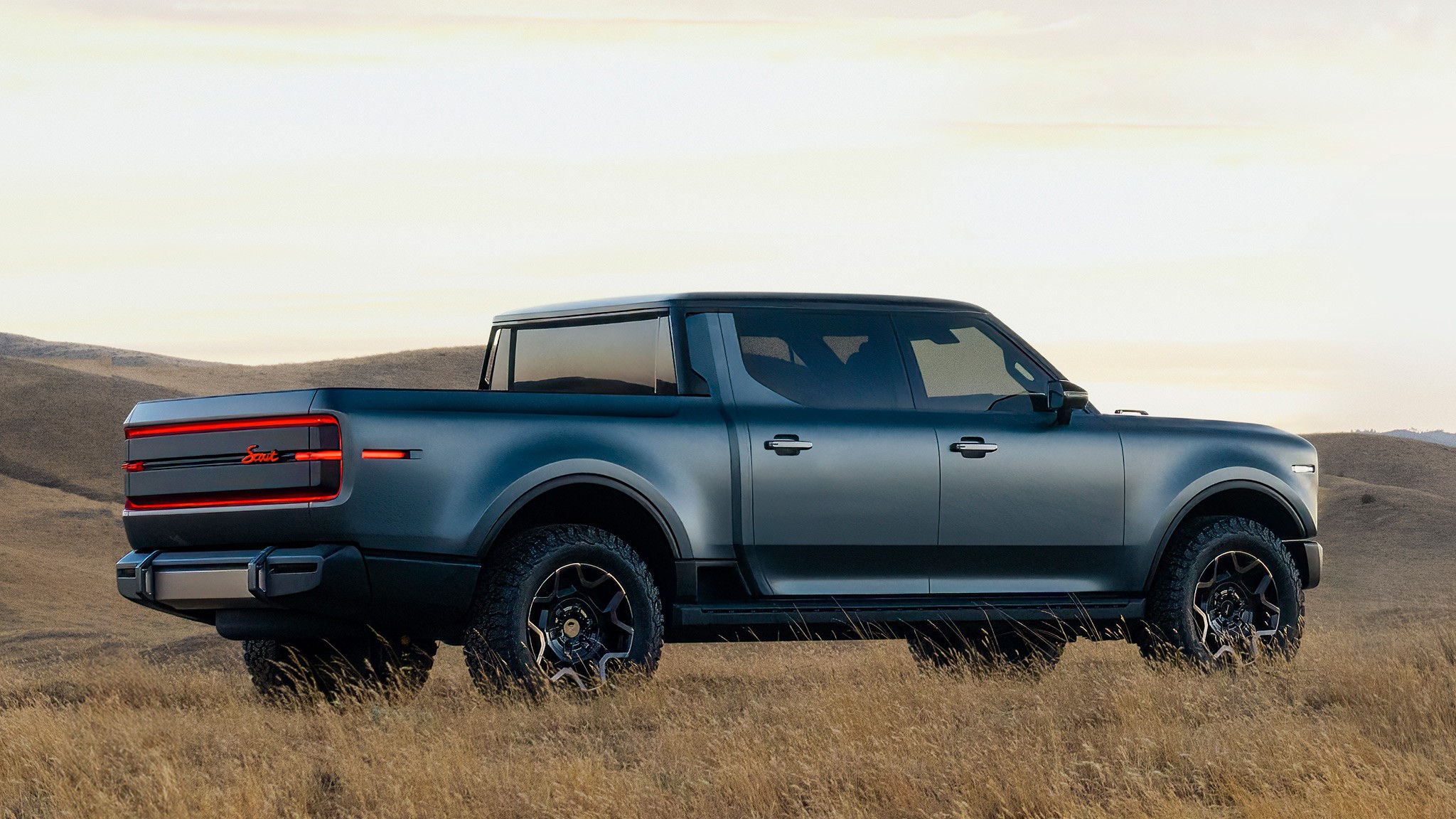 Scout Terra EV pickup concept debut 8