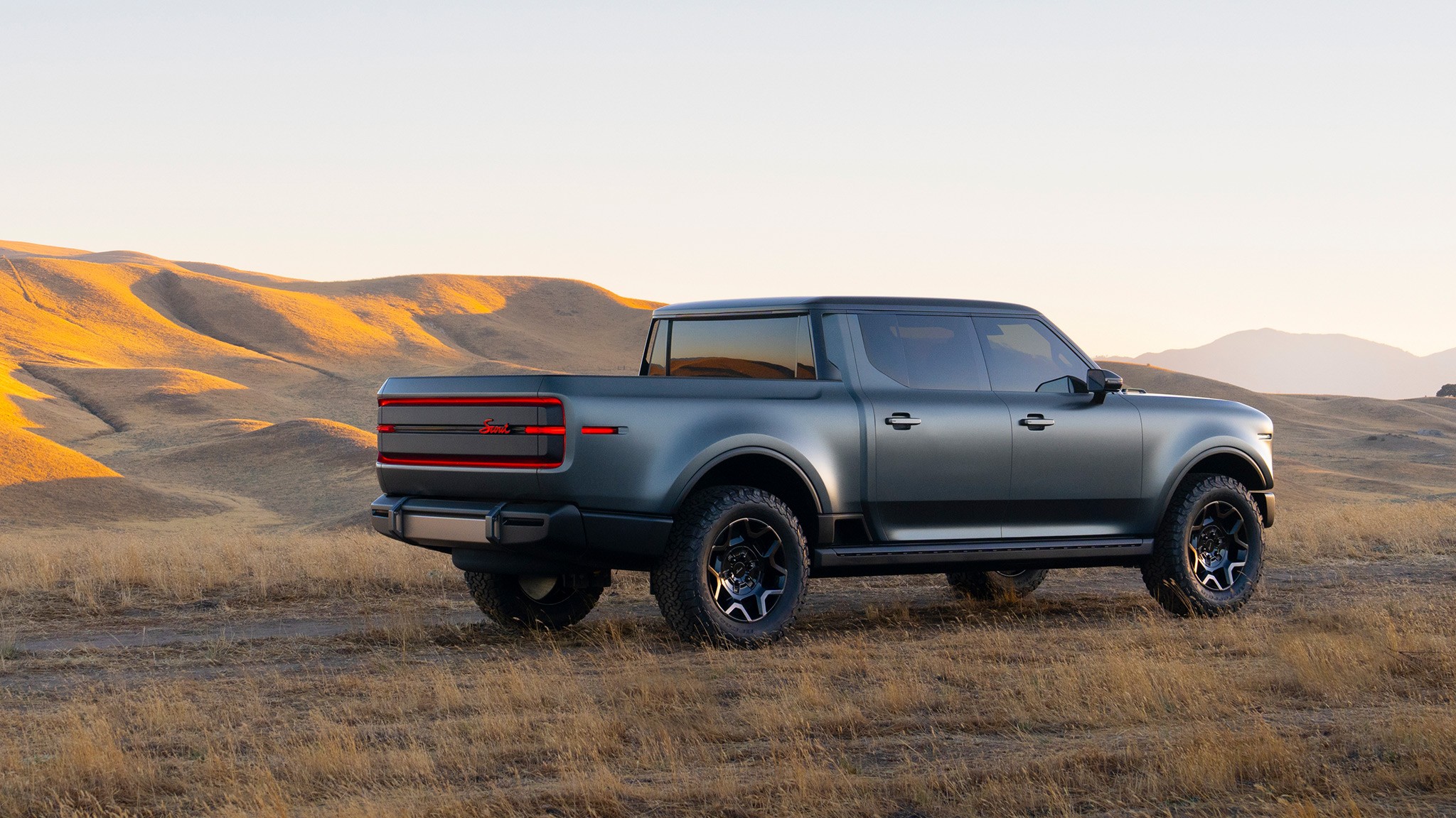 Scout Terra EV pickup concept debut 10