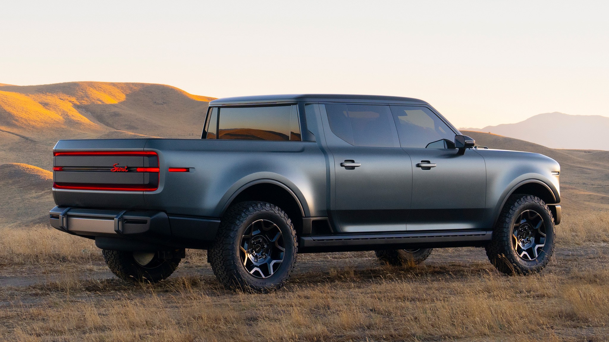 Scout Terra EV pickup concept debut 4