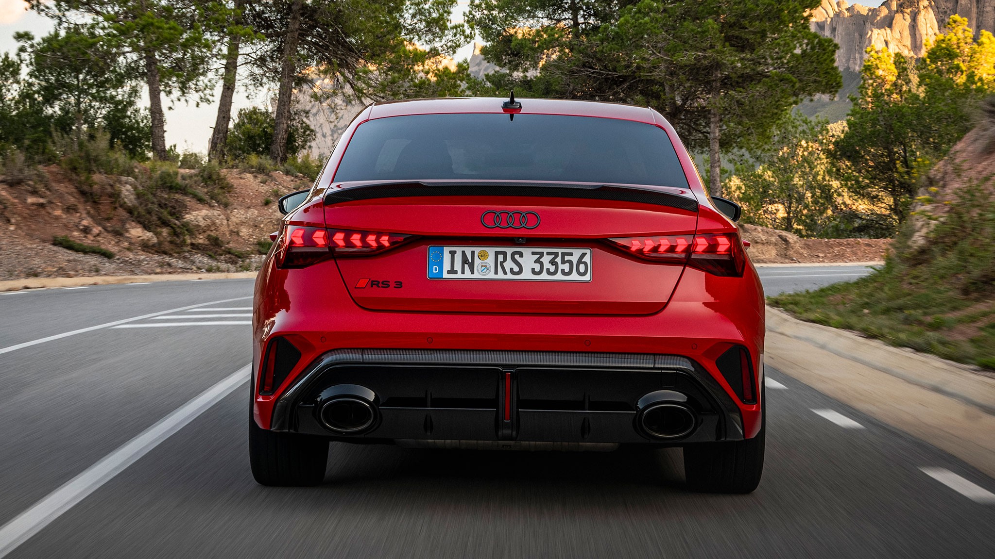 2025 audi rs3 sedan progressive red 18