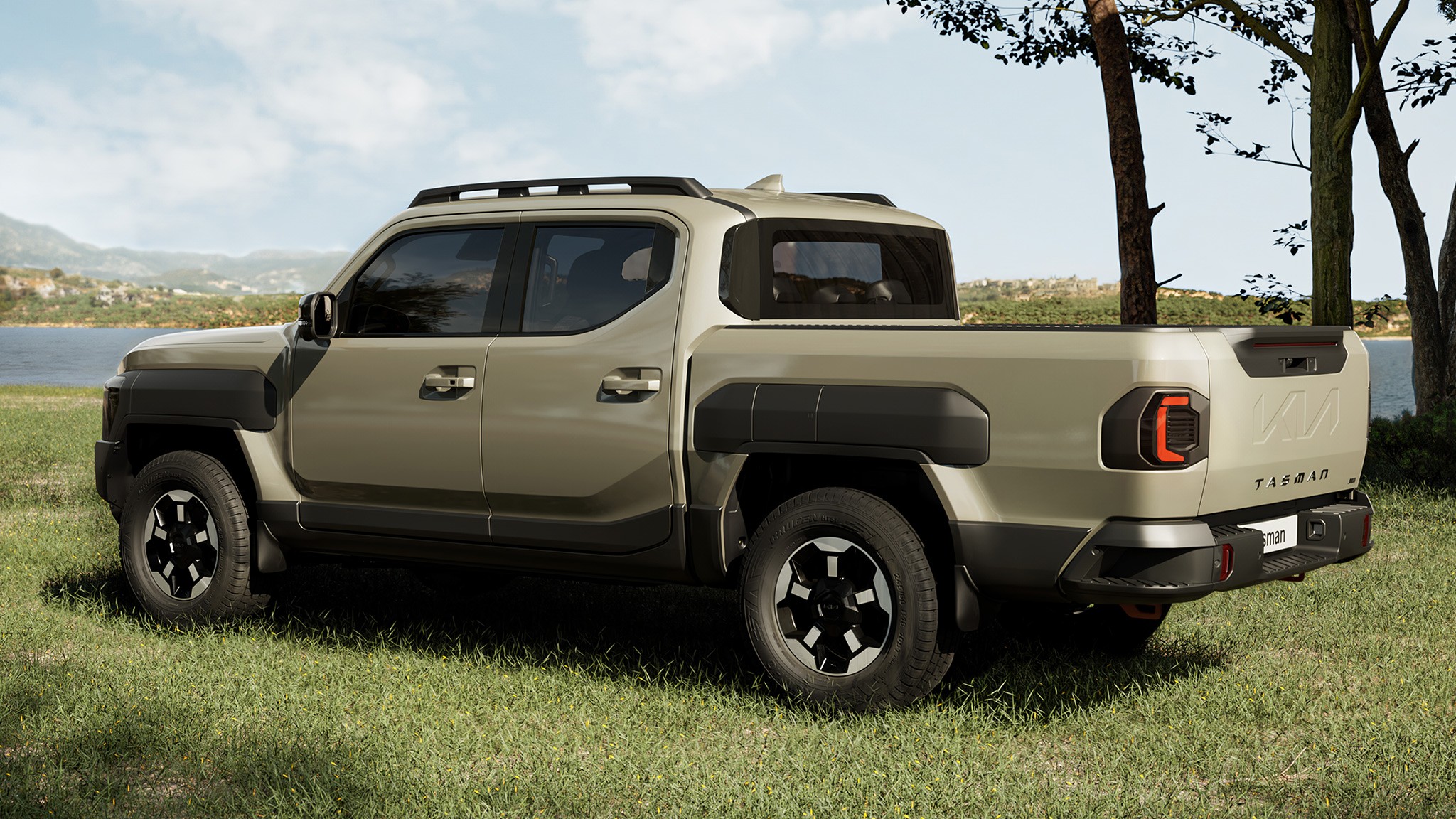 Kia Tasman pickup truck 1