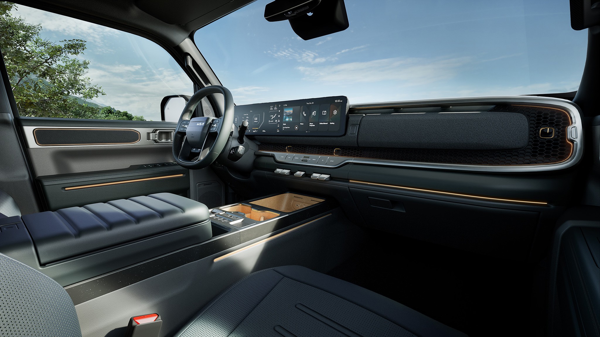 Kia Tasman pickup truck 11