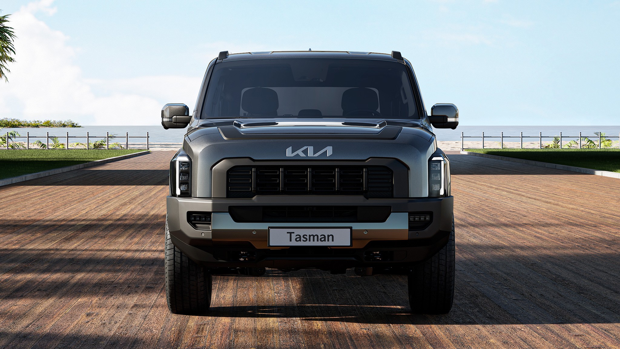 Kia Tasman pickup truck 27