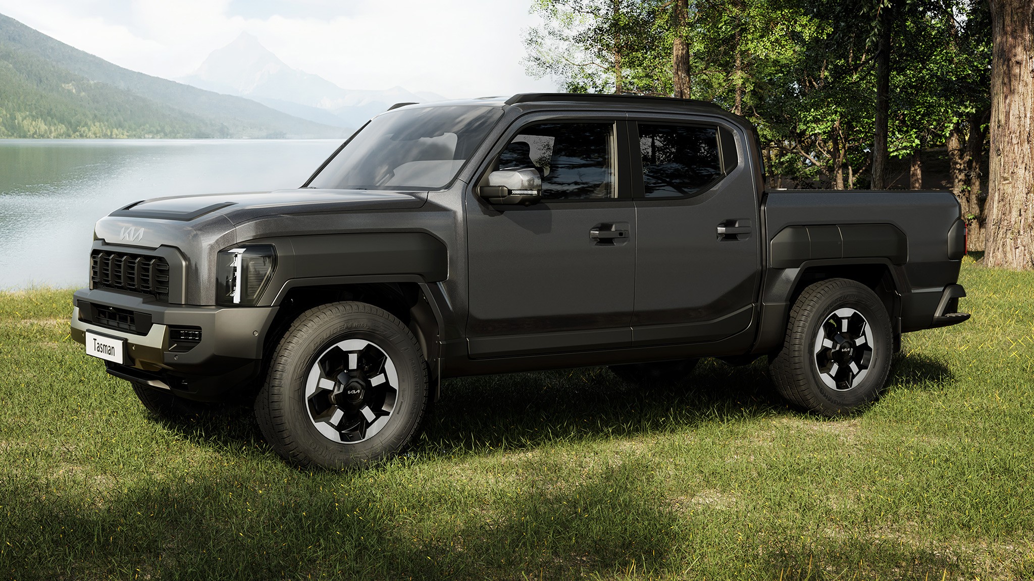 Kia Tasman pickup truck 28