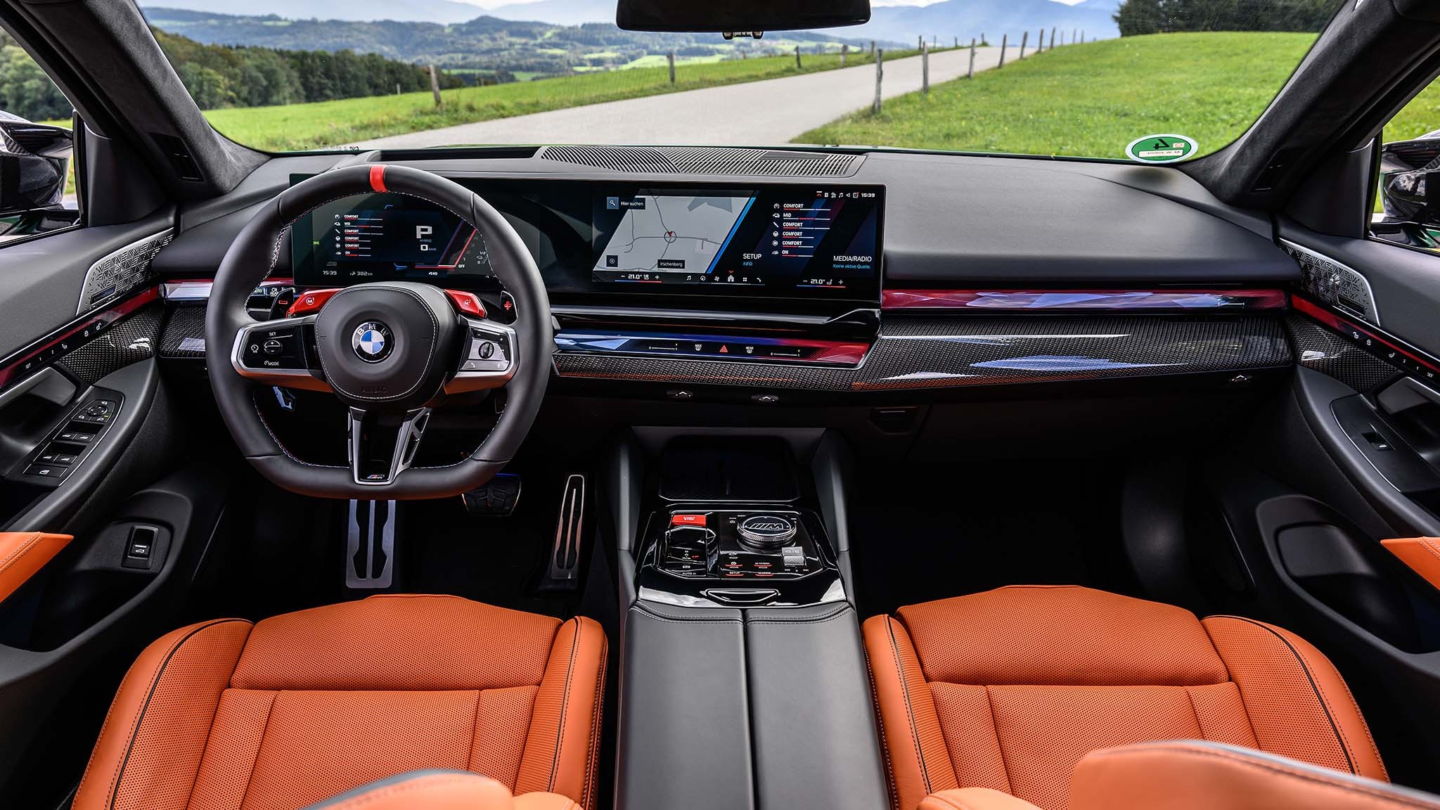 020 2025 bmw m5 touring wagon interior