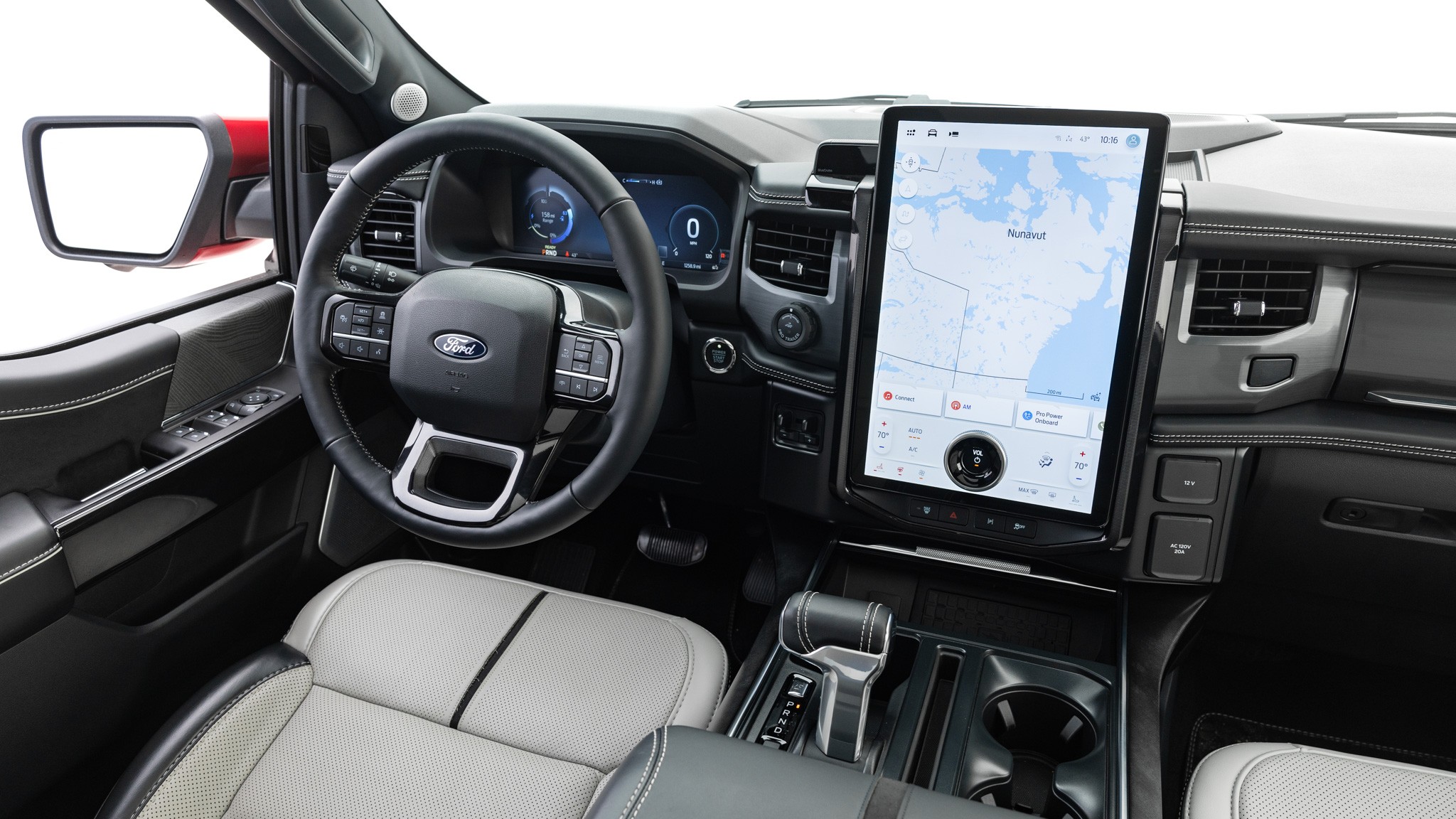 001 2024 Ford F 150 Lightining interior