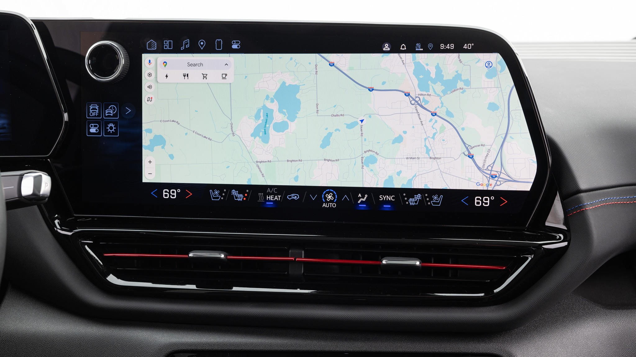 022 2024 Chevy Silverado EV RST infotainment screen