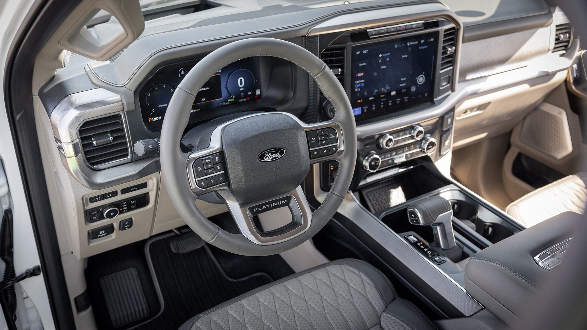 019 2025 Ford F 150 Hybrid King Ranch interior