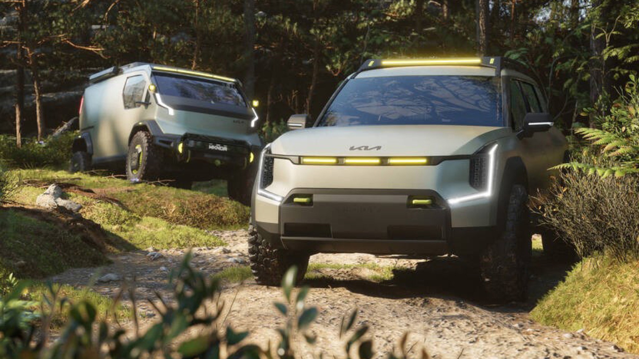 22699 EV9 ADVNTR CONCEPT EV SUV PV5 WKNDR CONCEPT EV VAN