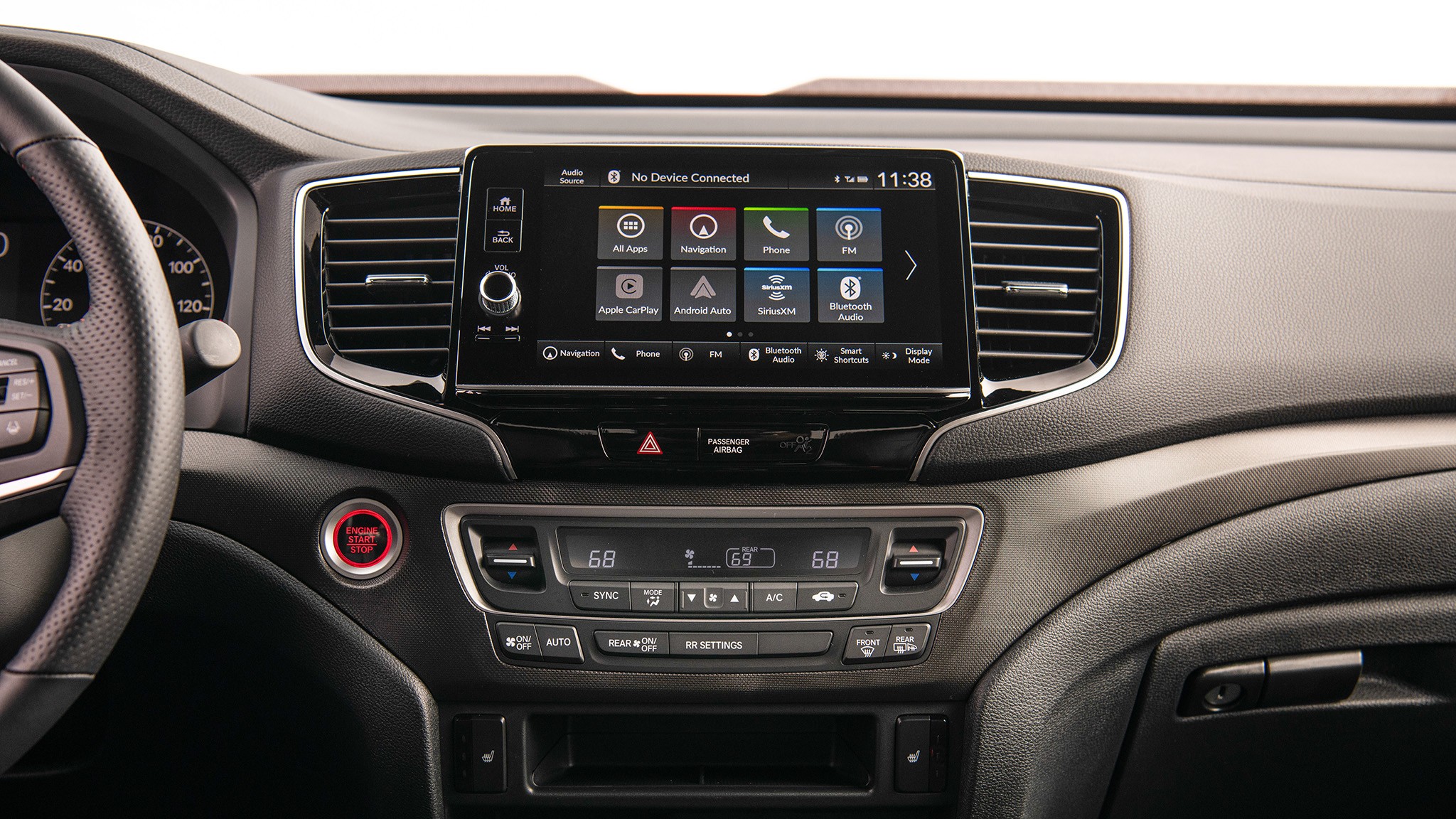 7 2025 Honda Ridgeline interior