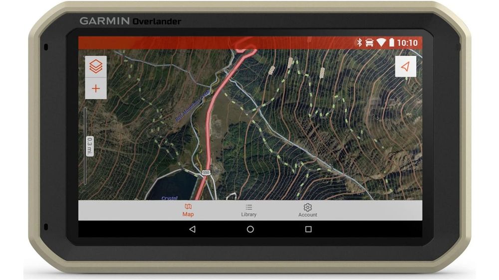 01 Garmin Overlander Rugged Multipurpose Navigator for Off Grid Guidance