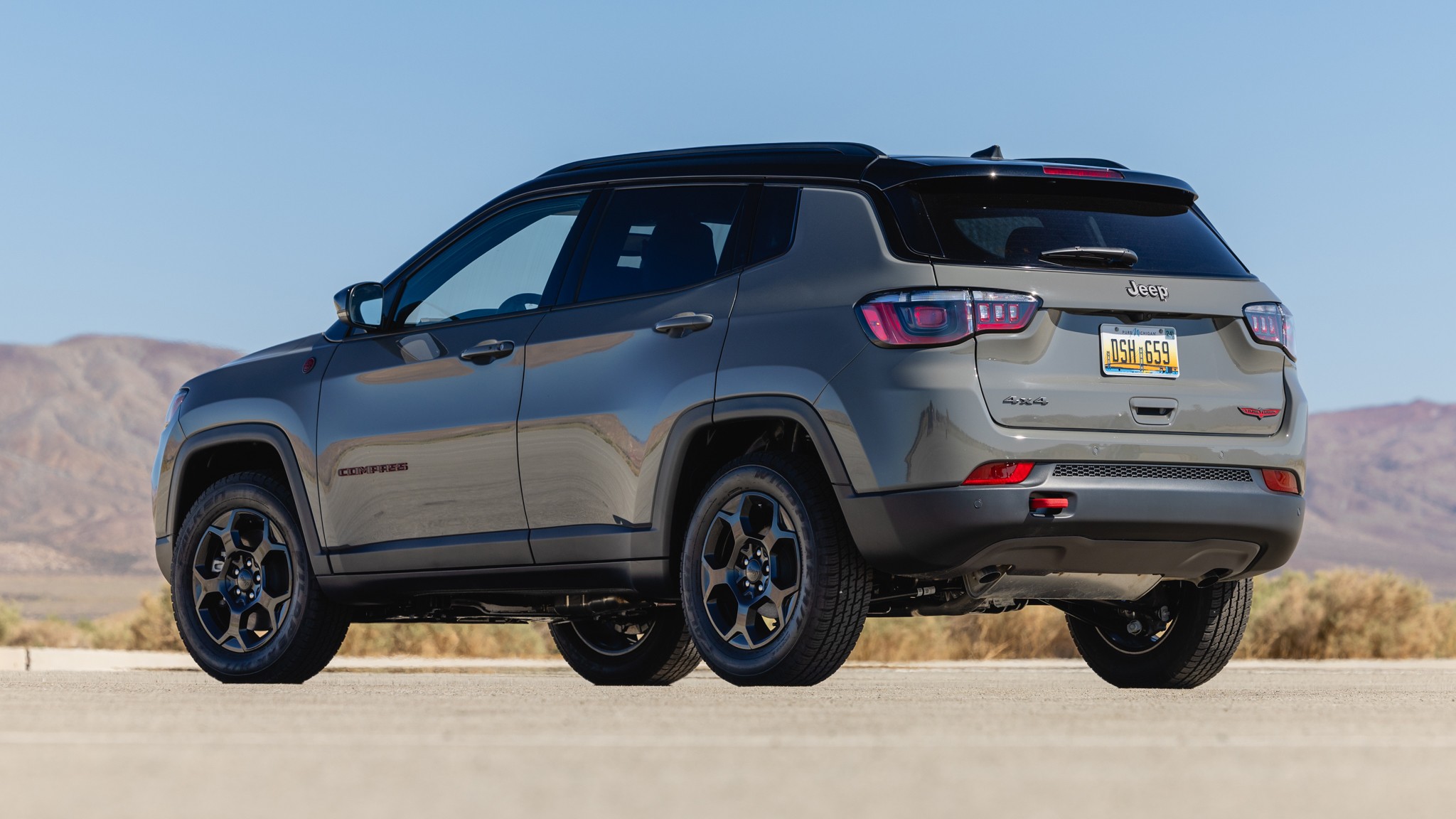008 2025 Jeep Compass rear view