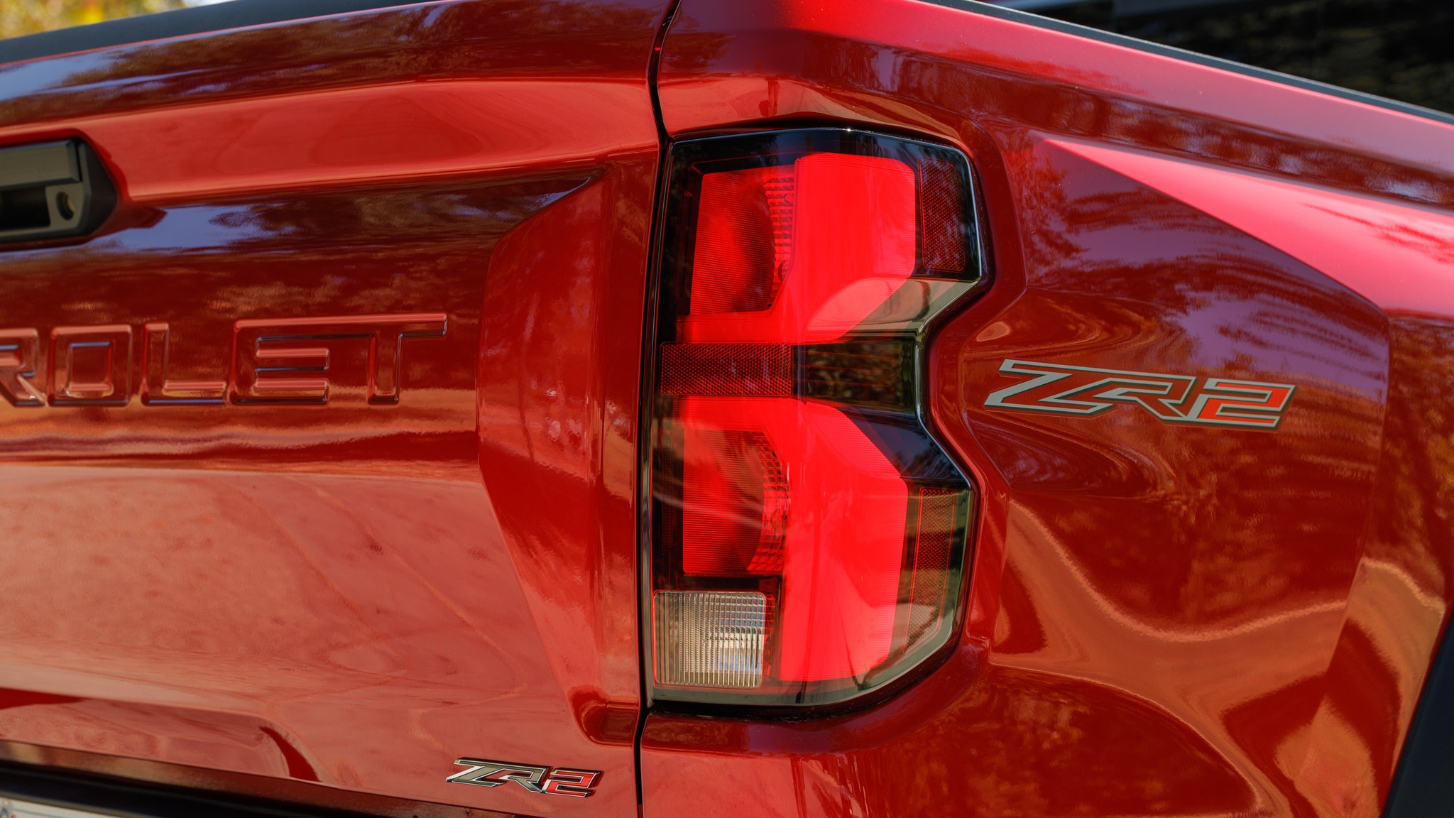 021 2024 Chevrolet Colorado ZR2 tailight