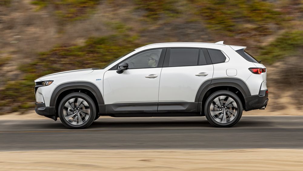 003 2025 Mazda CX50 Hybrid side profile