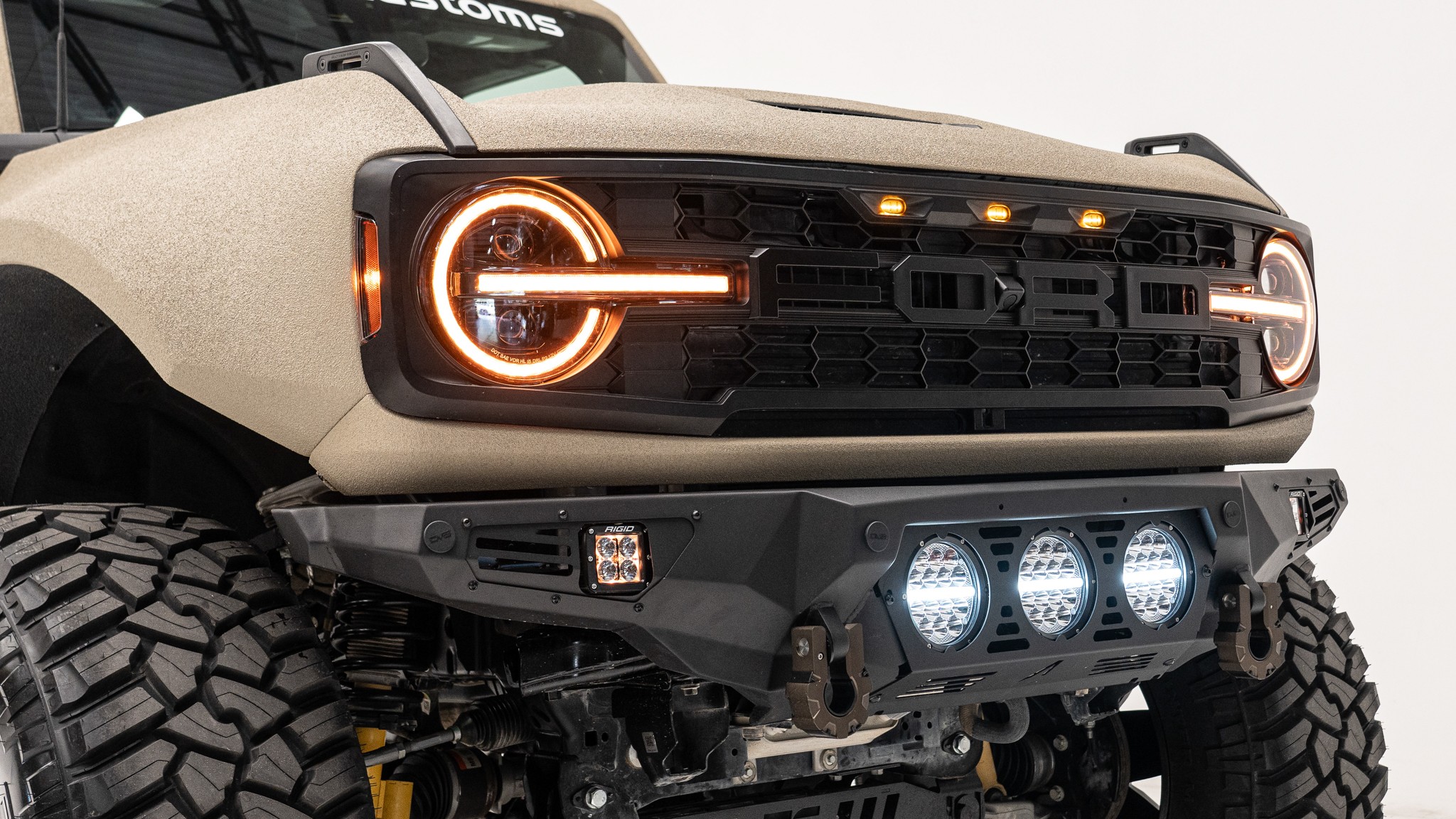 2024 Ford Bronco SoFlo Customs Stud SUV Pickup Truck Conversion 27