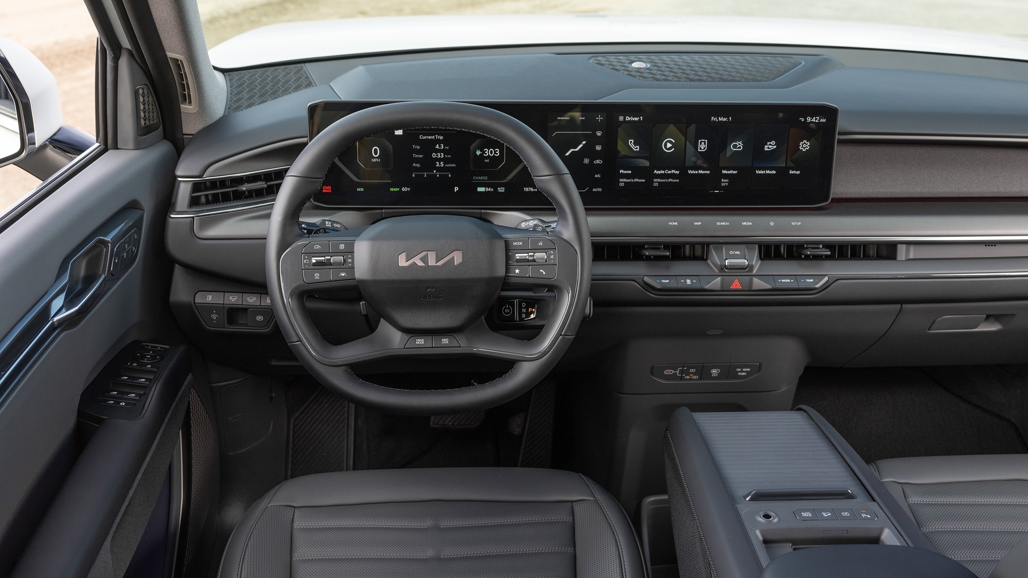 031 2025 Kia EV9 AWD interior