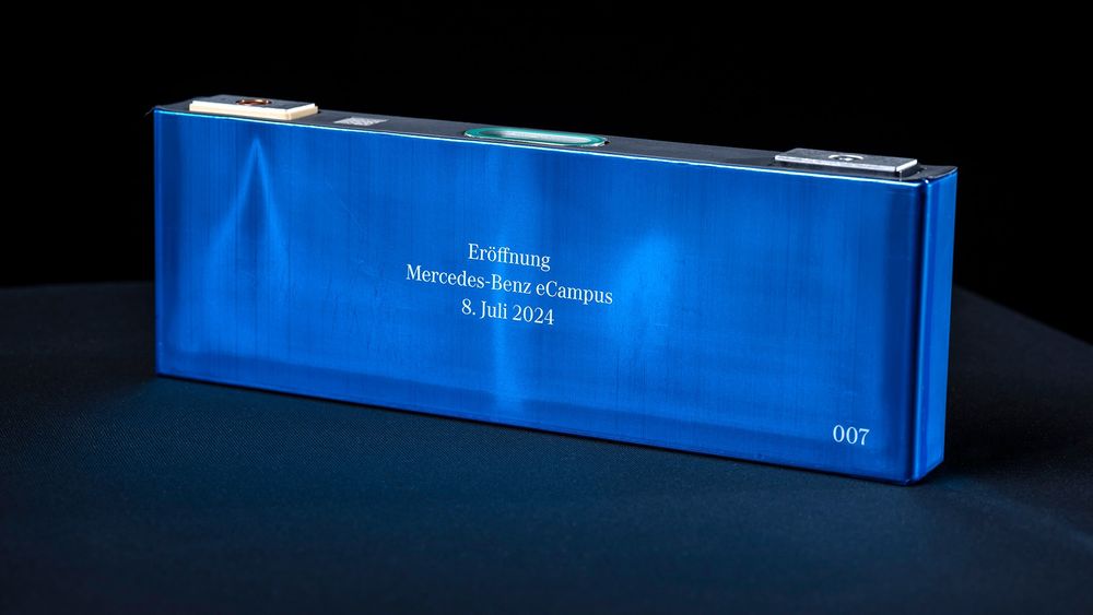 2026 Mercedes Benz CLA Class EV Battery Cell