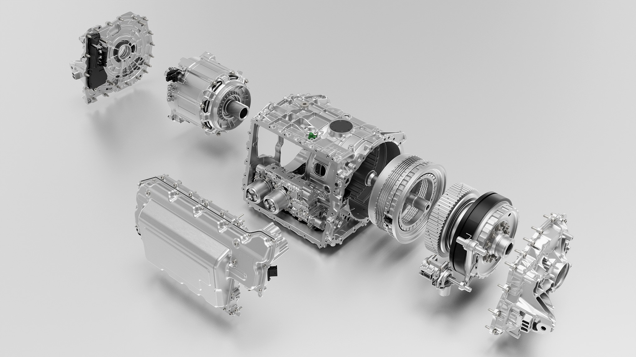 2026 Mercedes Benz CLA Class 2 Speed EV Drive Unit Exploded