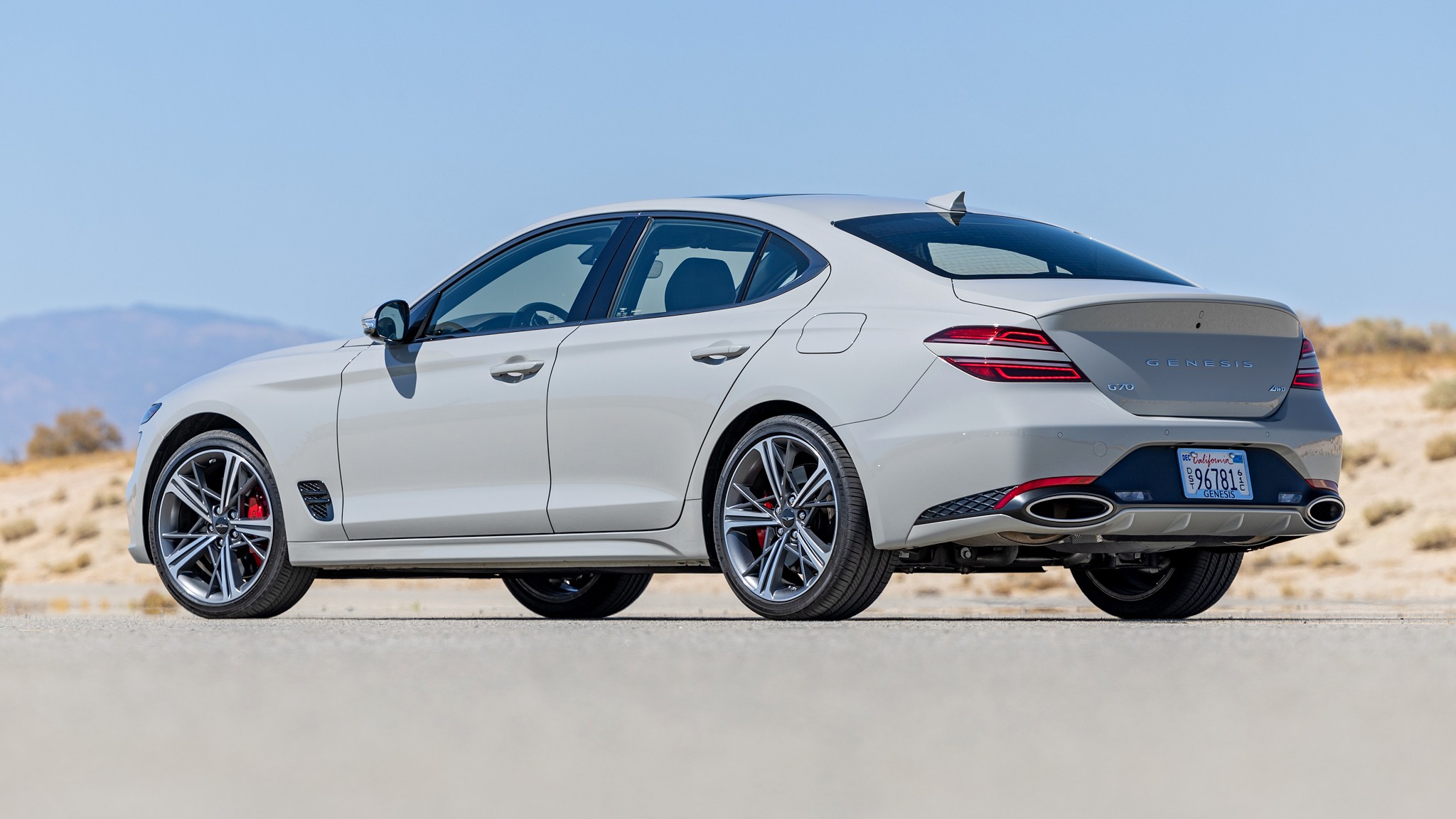 006 2024 Genesis G70 2 5T AWD Rear Three Quarter