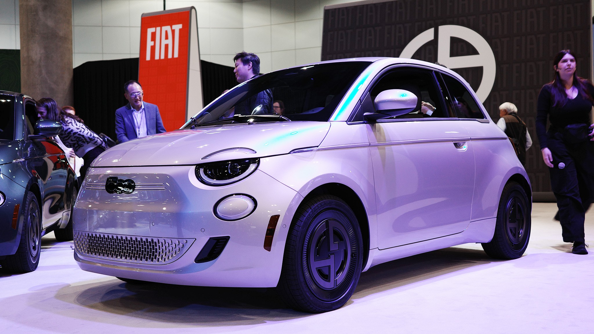 2025 Fiat 500e Giorgio Armani edition LA auto show 1
