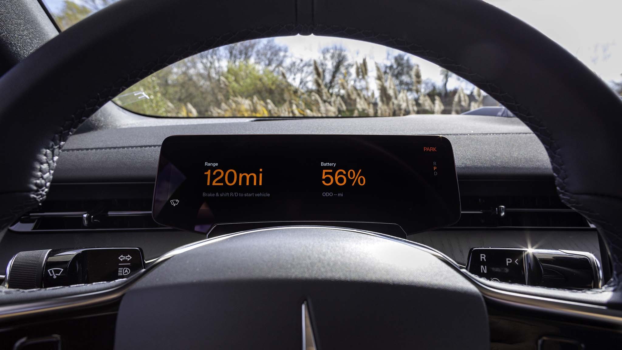 027 2025 Polestar 3 Launch Edition dash