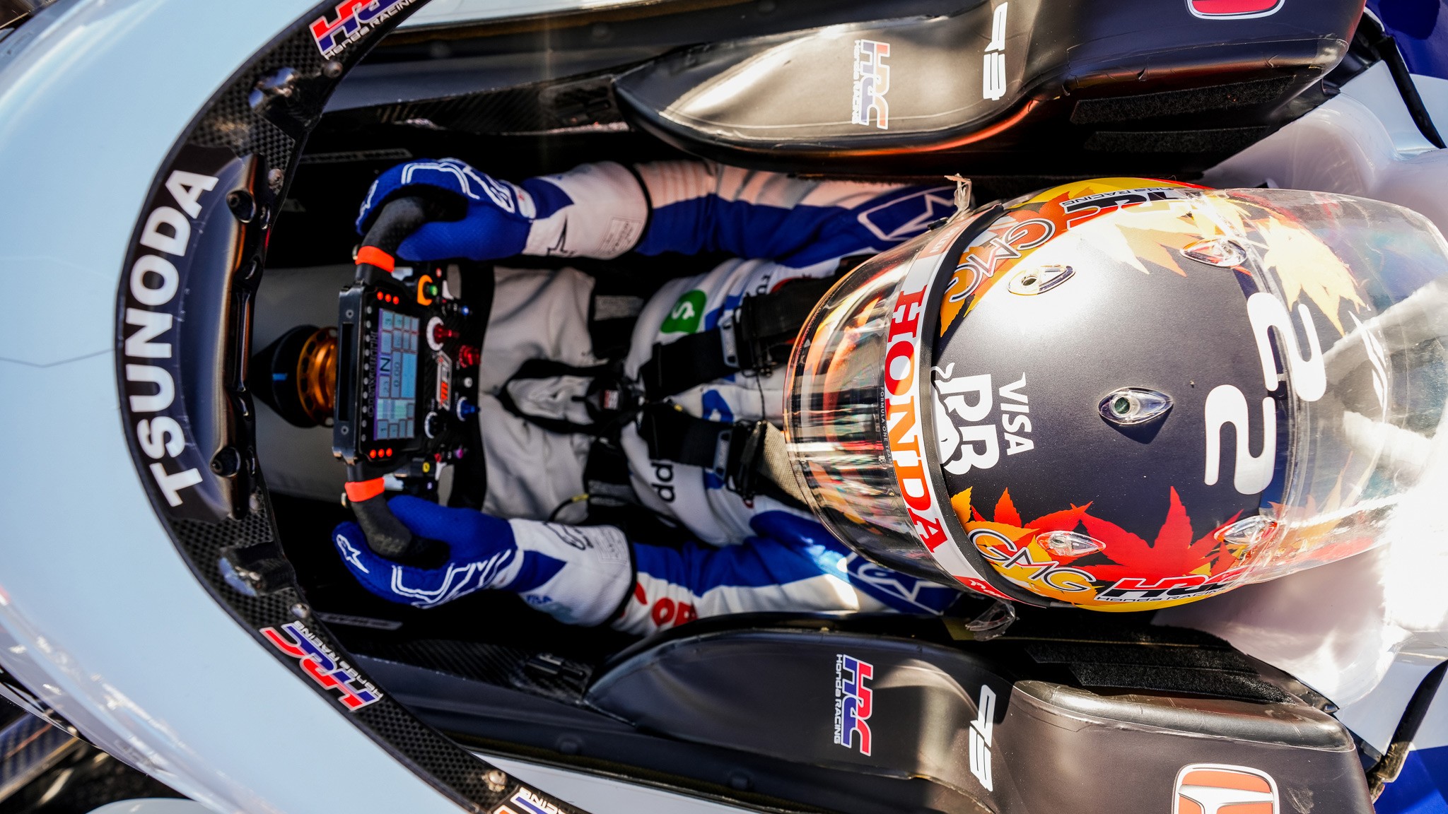 IndyCar vs F1 driving Tsunoda 3