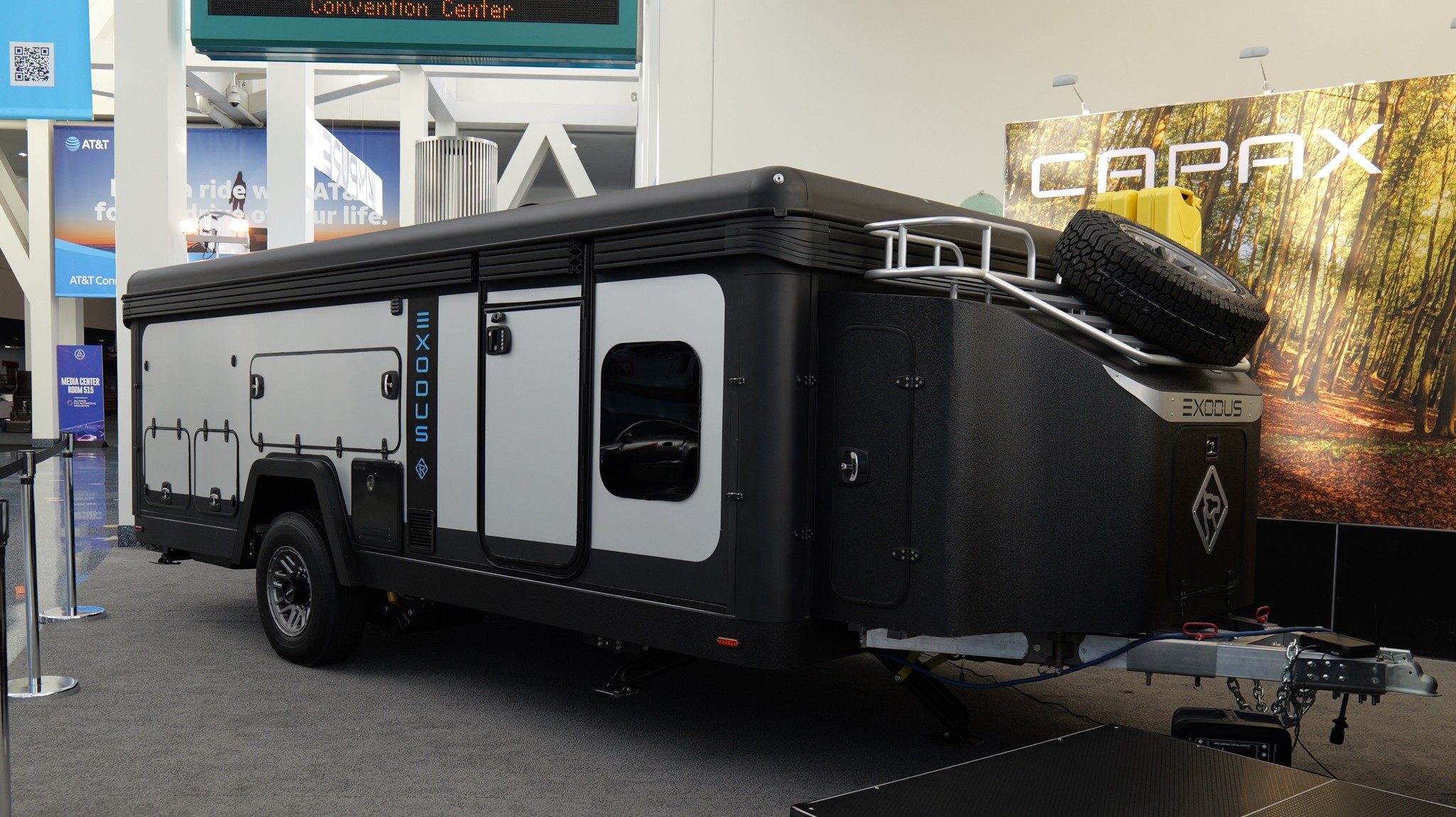 Exodus Capax Camper Trailer Reveal Los Angeles Auto Show 2024 1