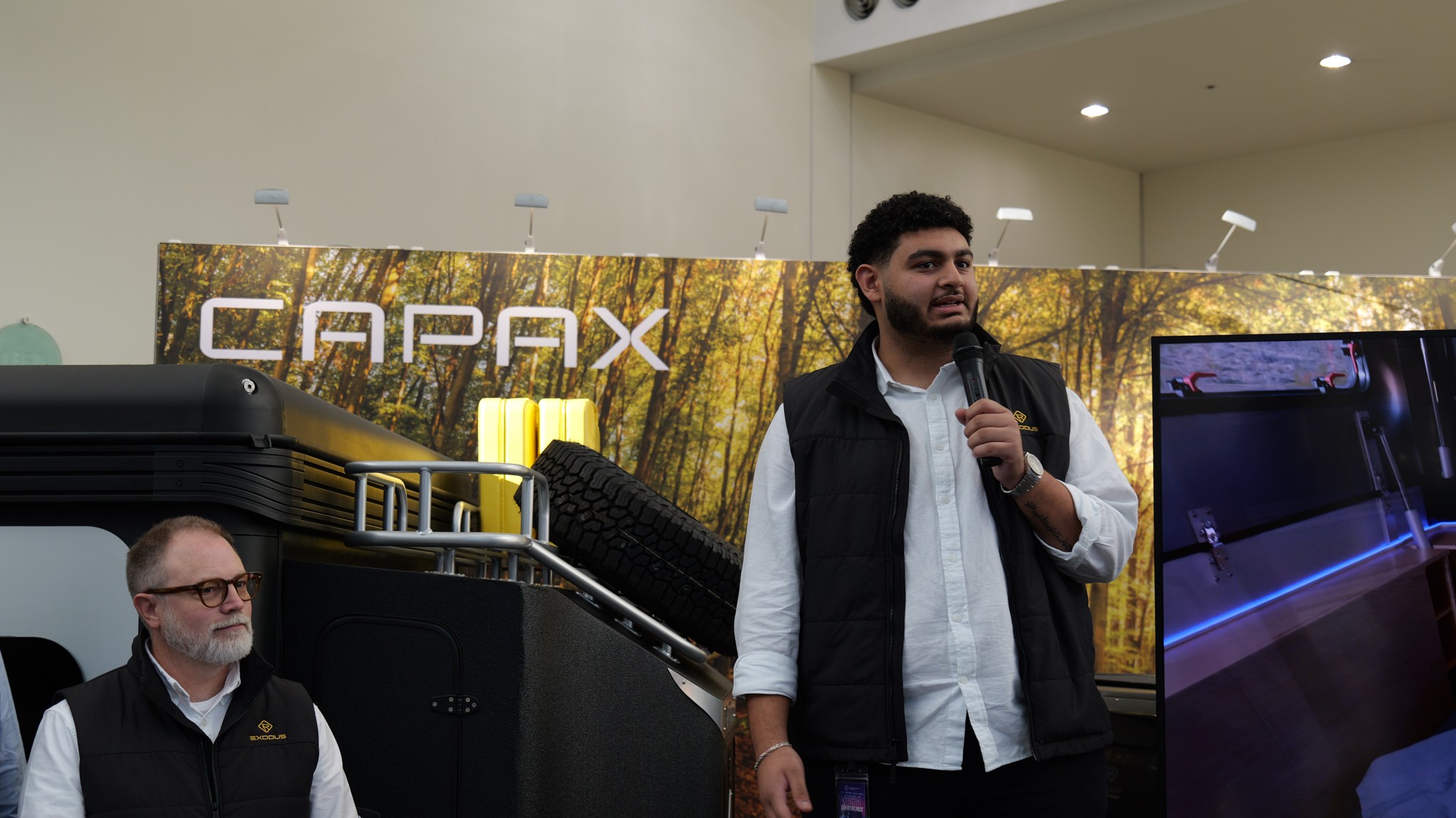 Exodus Capax Camper Trailer Reveal Los Angeles Auto Show 2024 22