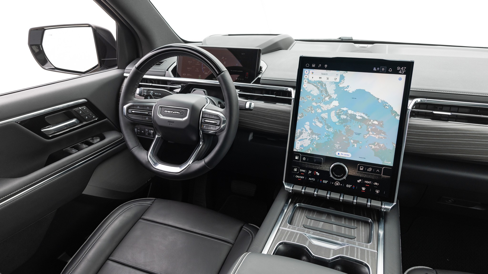 002 2024 GMC Sierra EV Denali Interior Dash