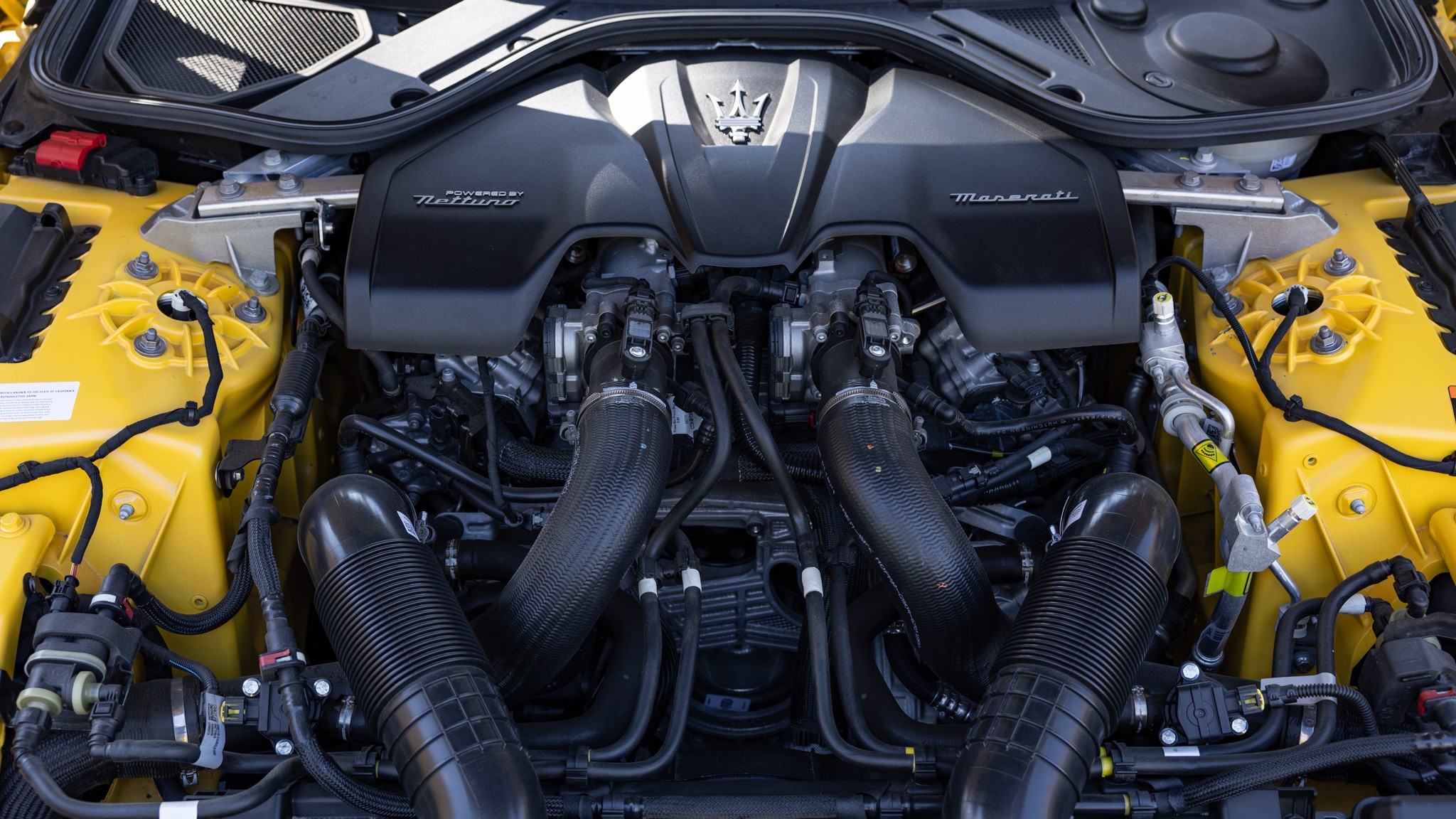 003 2024 Maserati GranTurismo Trofeo Engine