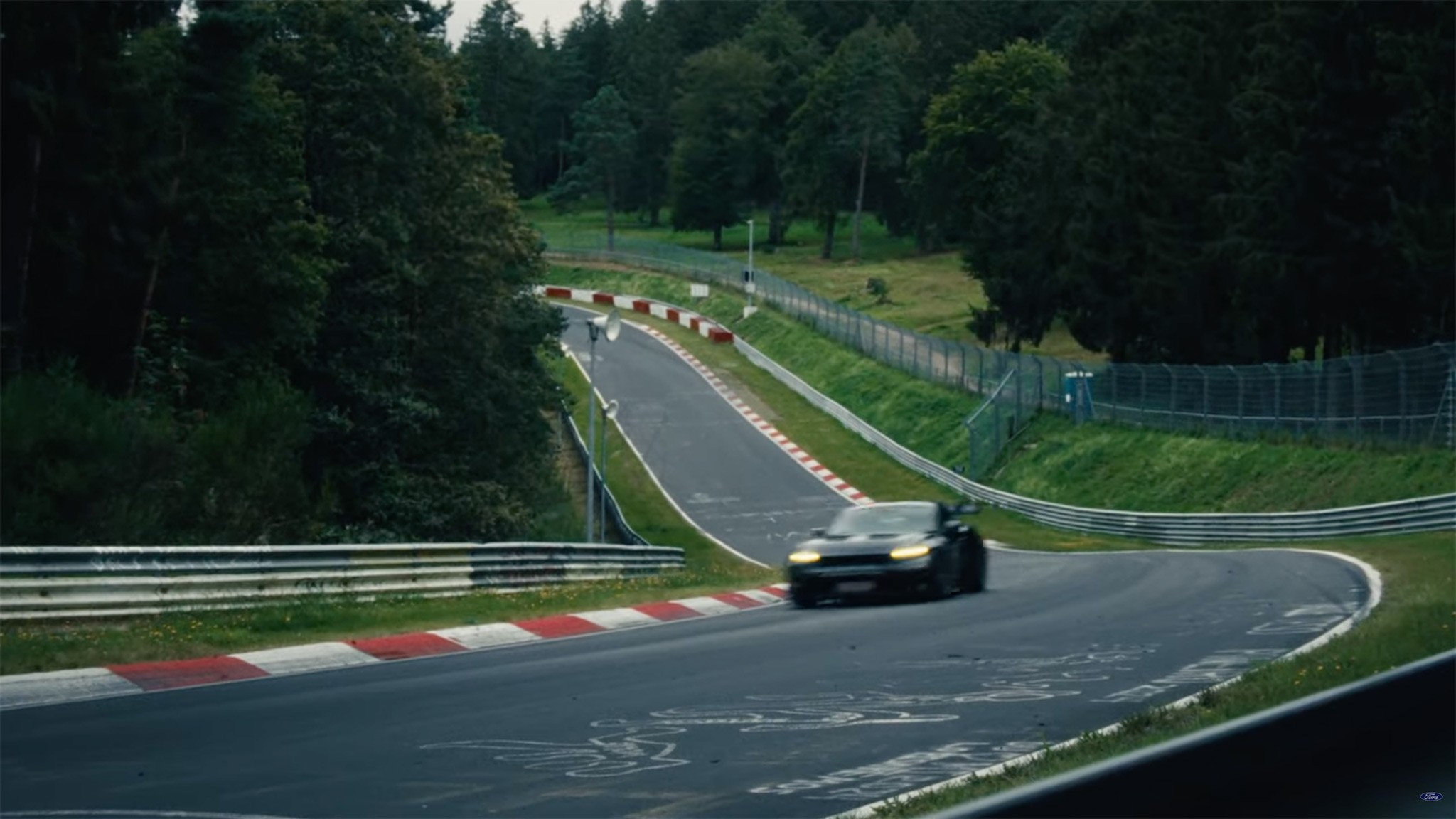 Ford Mustang GTD Nurburgring lap time 2