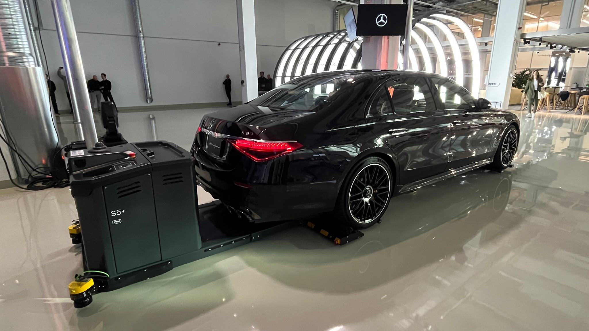 mercedes benz manufactkur studio car on aev