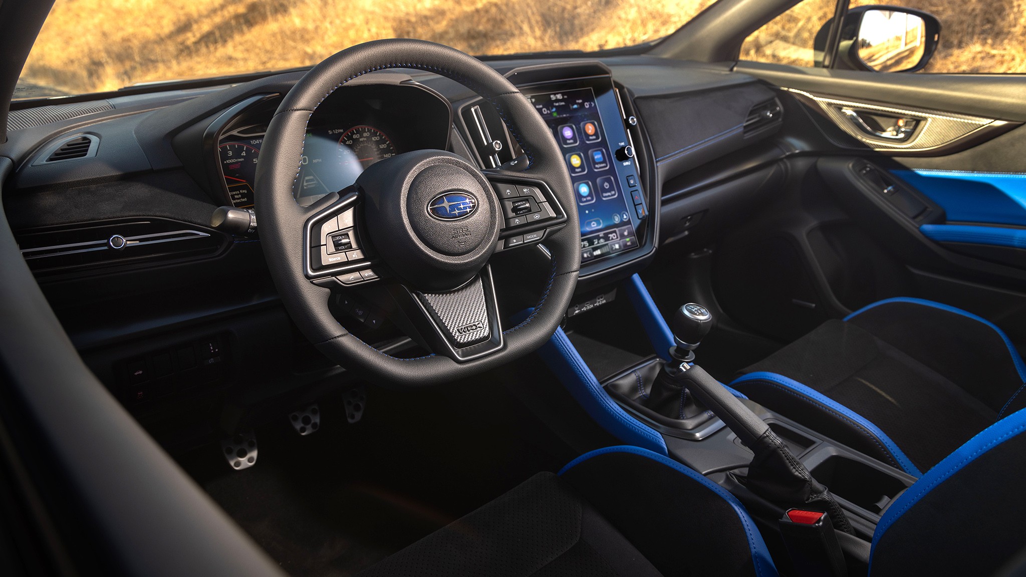 4 2025 Subaru WRX ts interior
