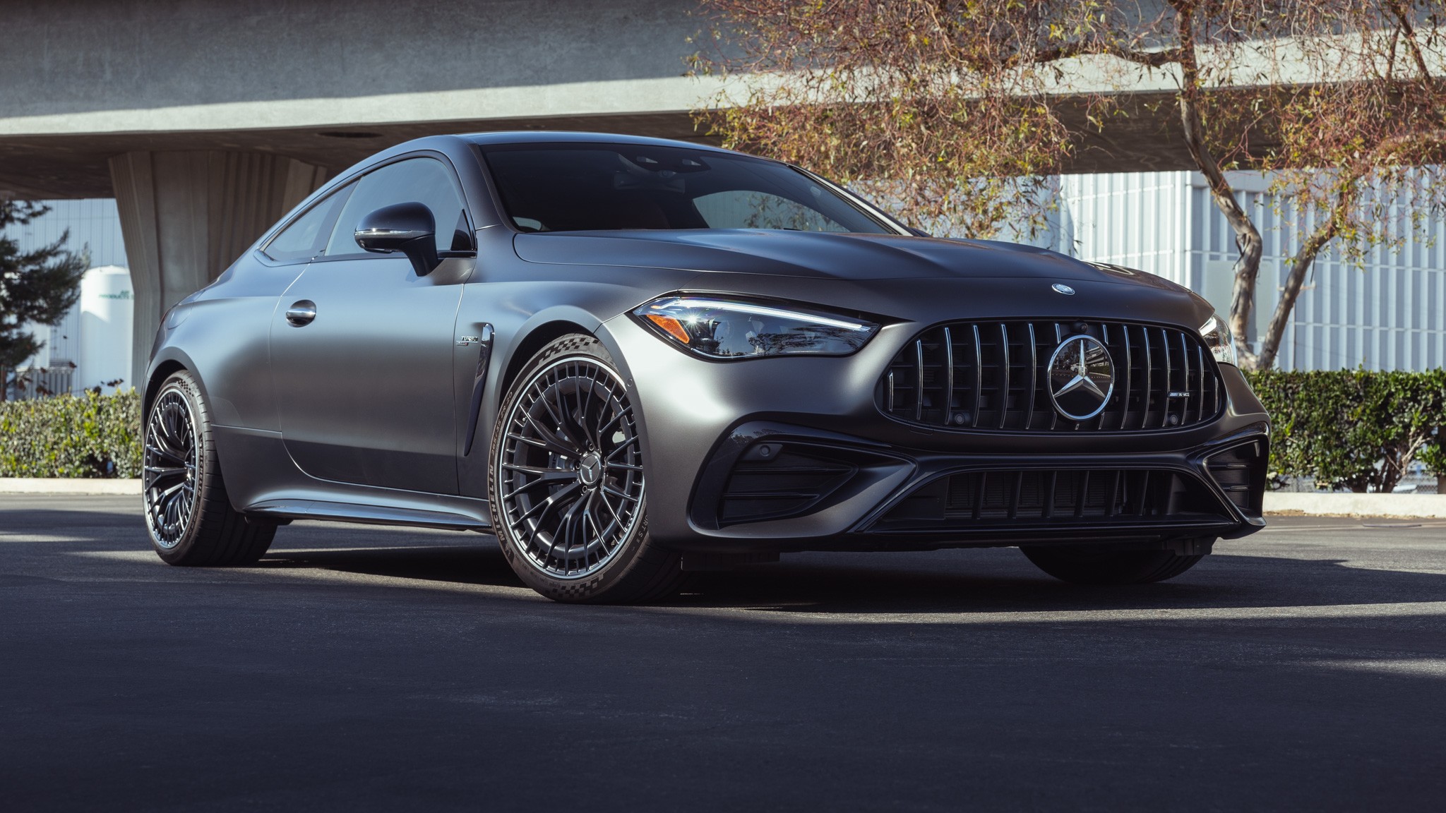 001 2024 Mercedes AMG CLE53 Front Three Quarter Static LEAD