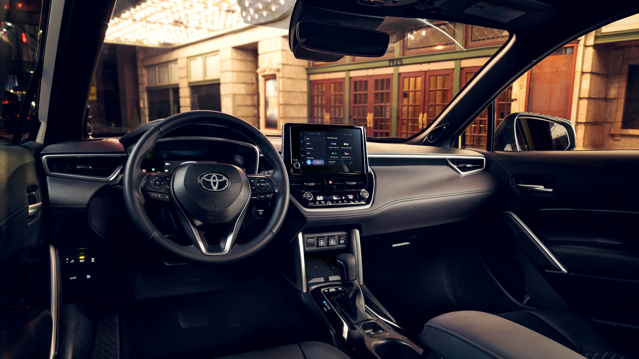 4 2025 Toyota Corolla Cross Hybrid interior