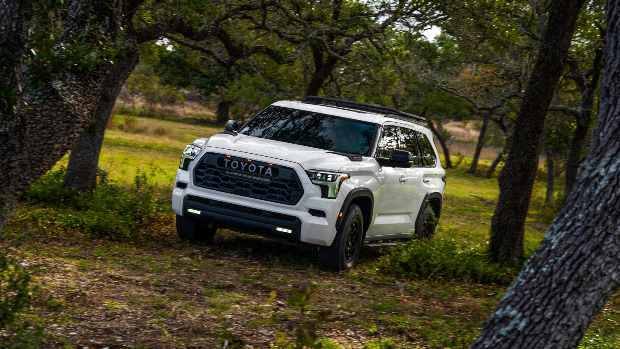 2 2025 Toyota Sequoia TRD Pro front view